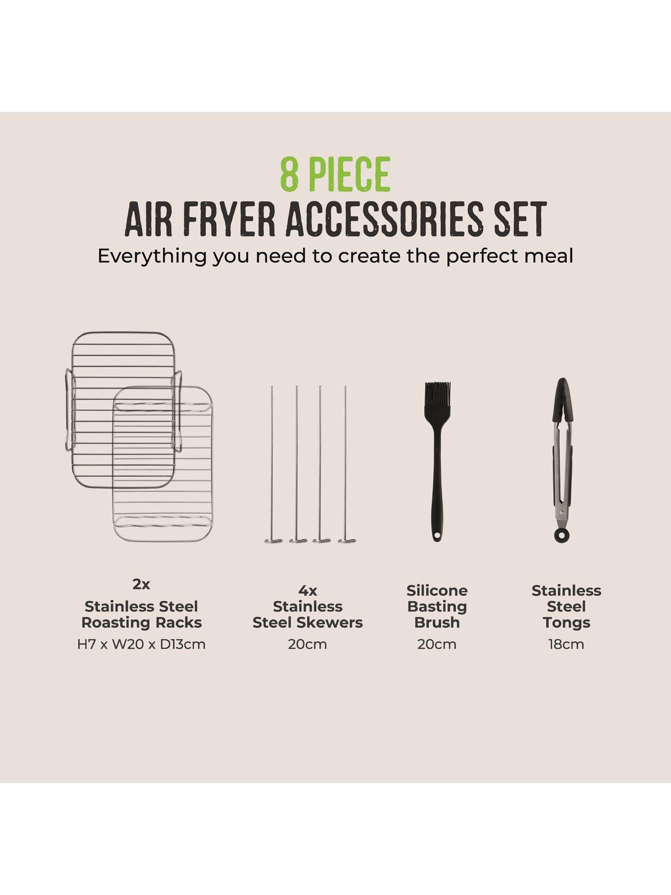 Tower 8-Piece Air Fryer Accessory Set | Very