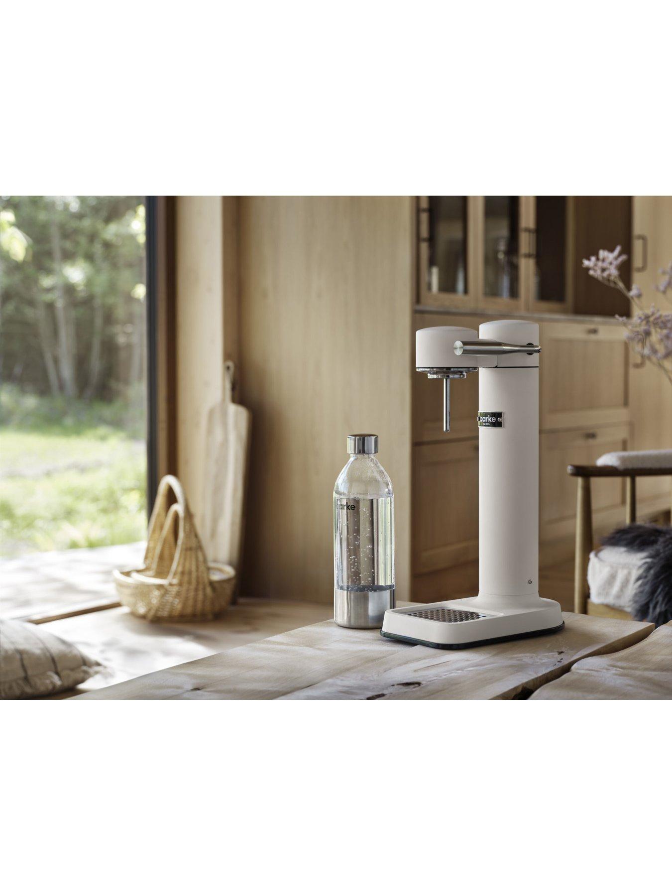 Image 5 of 7 of Aarke Carbonator 3 Matte White Sparkling Water Maker &amp; Co2 Gas Cylinder