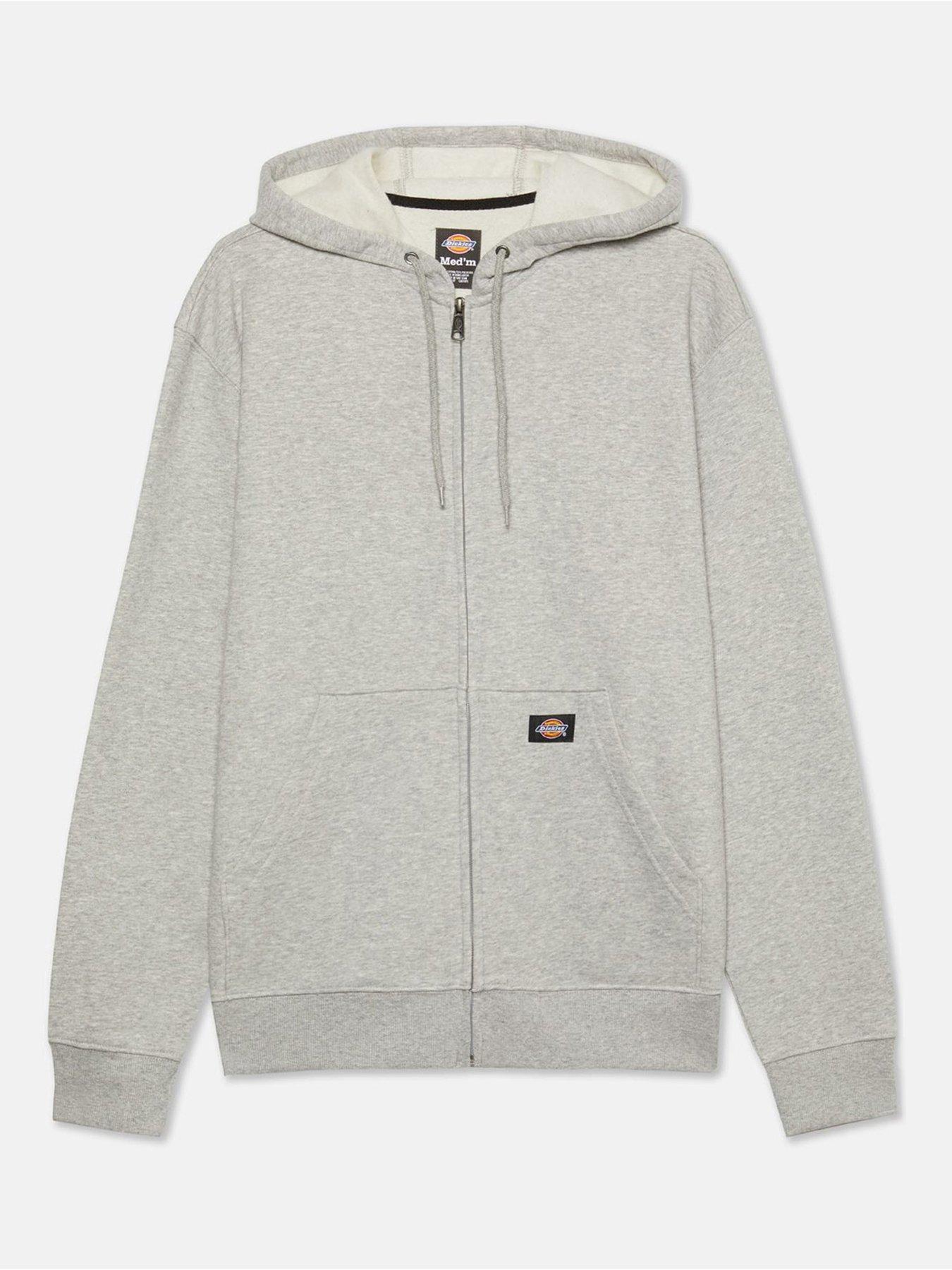 undefined Mens Everyday Fleece Zip Hoodie - Grey