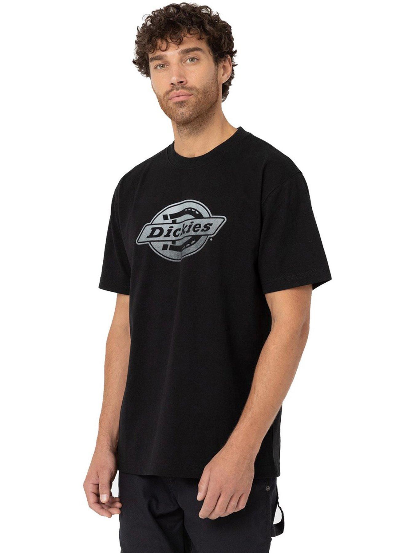 Dickies Mens Dickies Short Sleeve Logo Graphic T-shirt - Blue