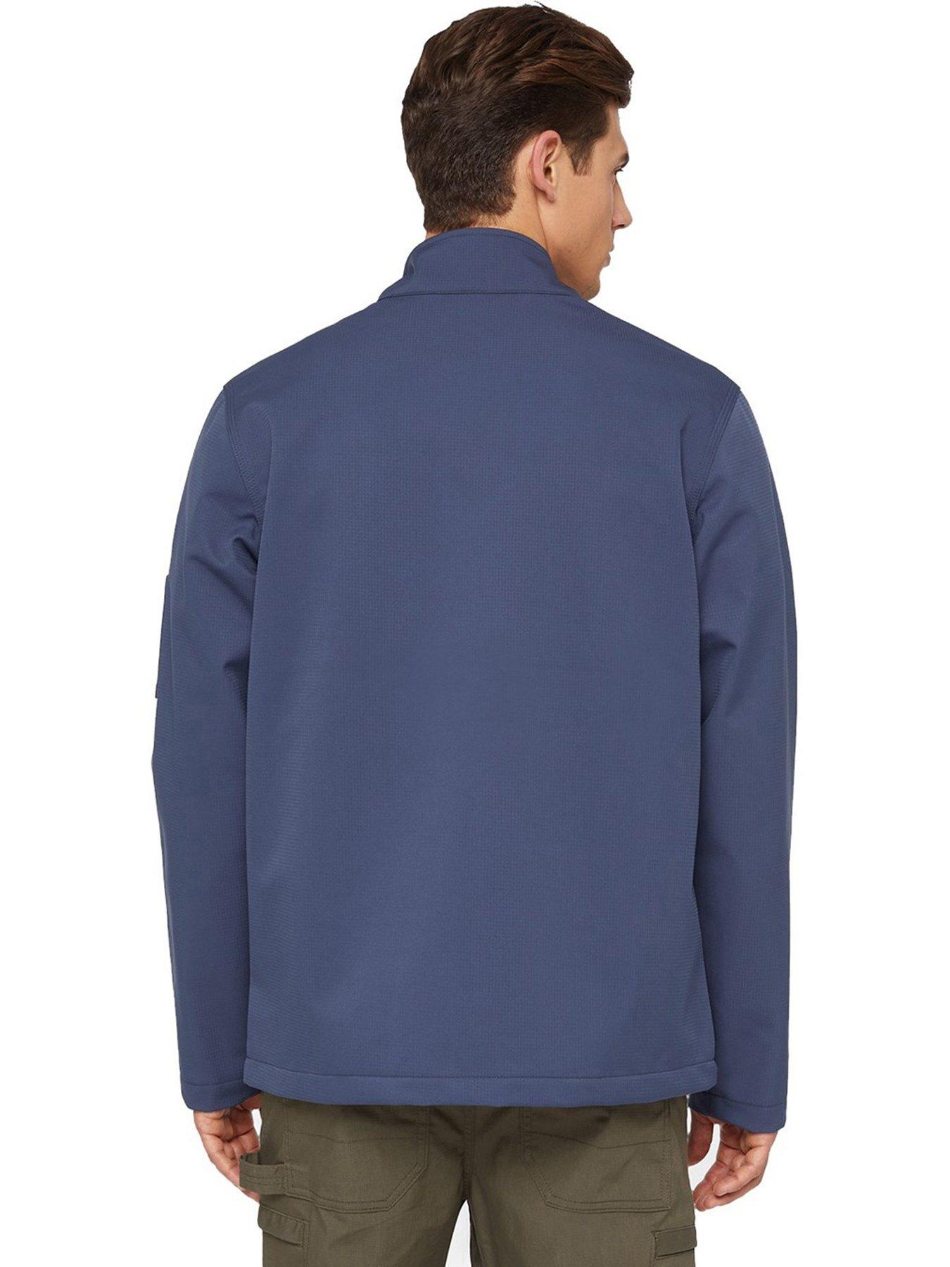 Image 2 of 3 of Dickies Mens Everyday Softshell Jacket - Blue