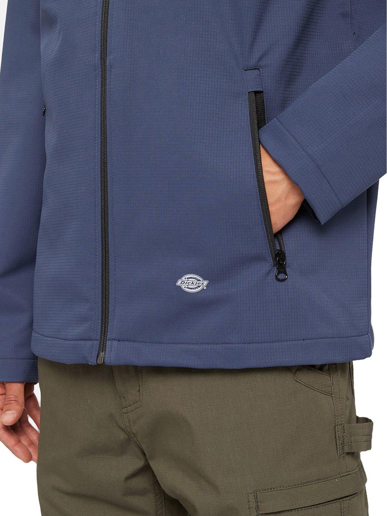 Image 3 of 3 of Dickies Mens Everyday Softshell Jacket - Blue