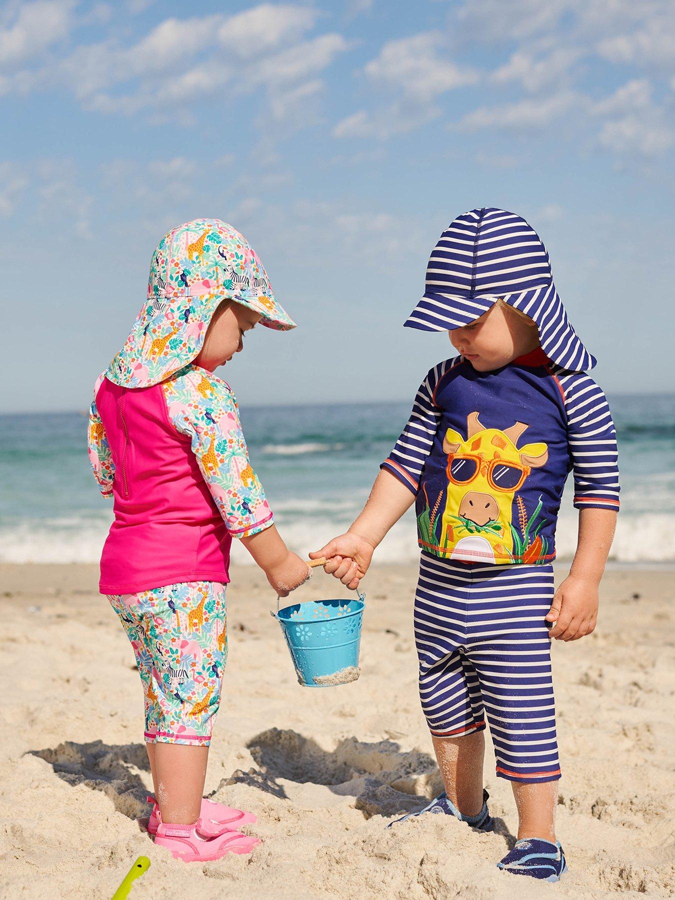 Girls sun protection suit online