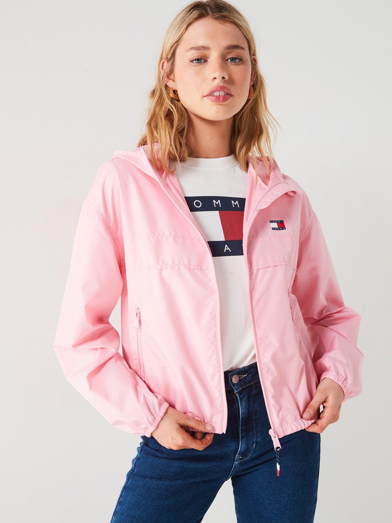 Lightweight Windbreaker Jacket Pink