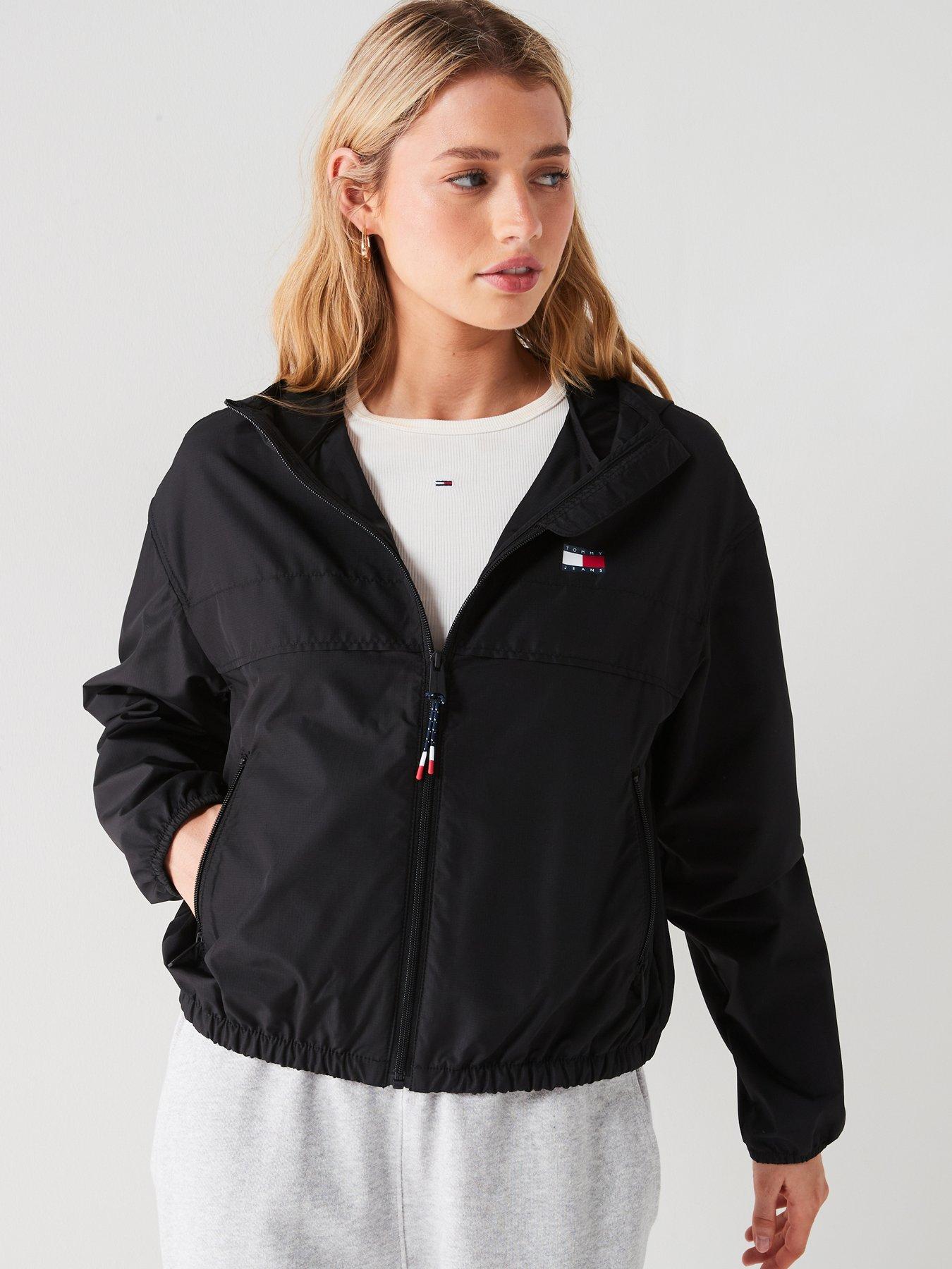 Lightweight Windbreaker Jacket Black