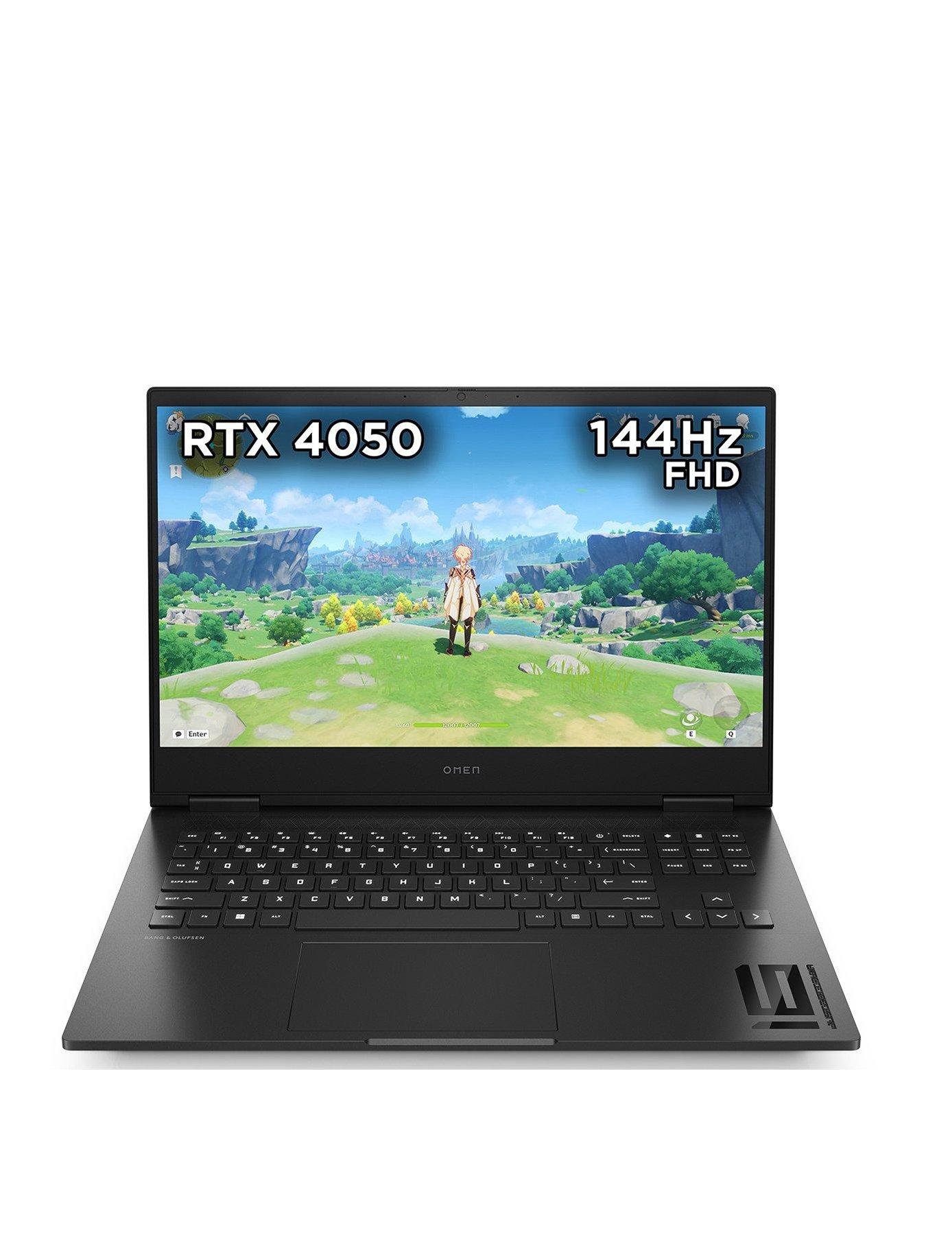 undefined Omen 16-xd0003na Gaming Laptop - 16in FHD, GeForce RTX 4050, AMD Ryzen 7, 16GB RAM, 512GB SSD