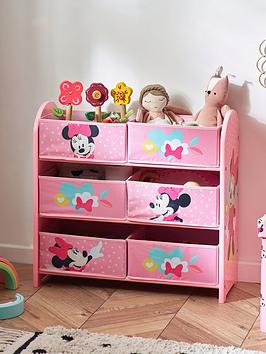 Product photograph of Minnie Mouse Storage Unit from very.co.uk