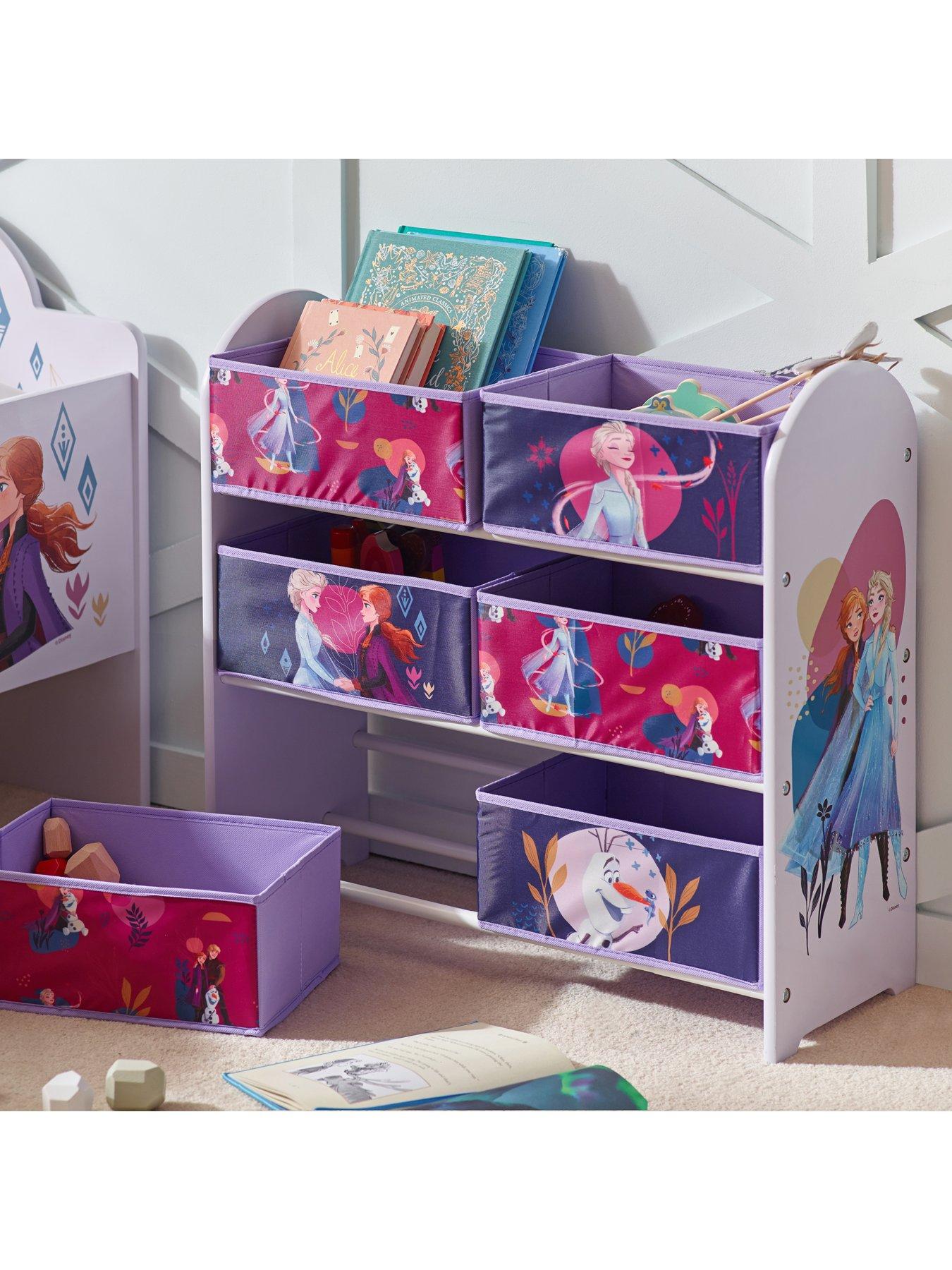 disney-frozen-storage-unit-with-6-fabric-boxes