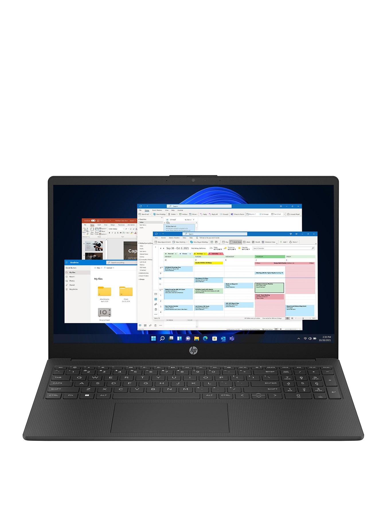 HP 15 fc0017na Laptop 15.6in FHD AMD Ryzen 5 8GB RAM 256GB SSD Black Very
