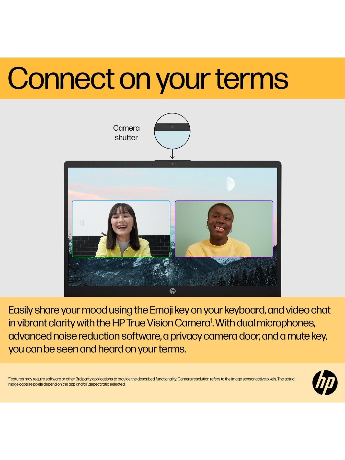 Image 6 of 8 of HP 15-fc0017na Laptop - 15.6in FHD,&nbsp;AMD Ryzen 5, 8GB RAM, 256GB SSD - Black