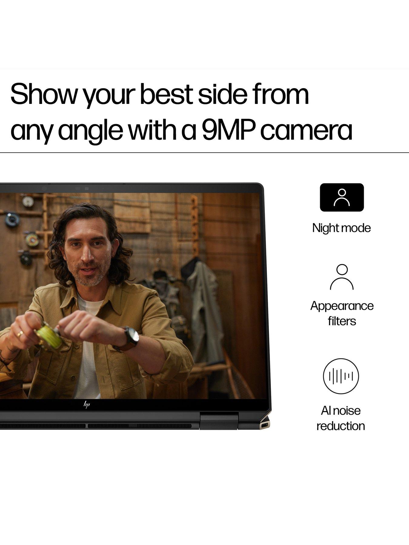 Image 6 of 8 of HP Spectre x360 14-eu0006na, Ultra 5-125H, 16GB RAM 512GB SSD, 14in OLED Laptop - Black