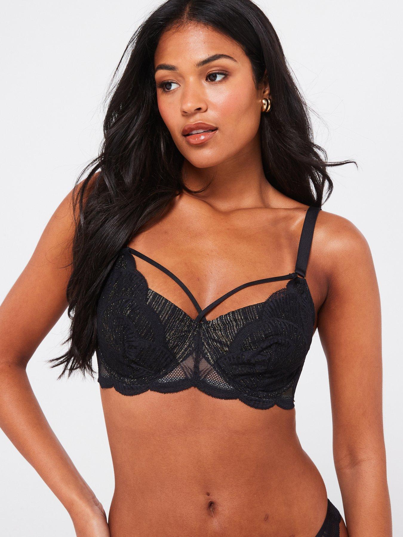 undefined Bailey Non Padded Wired Bra - Black