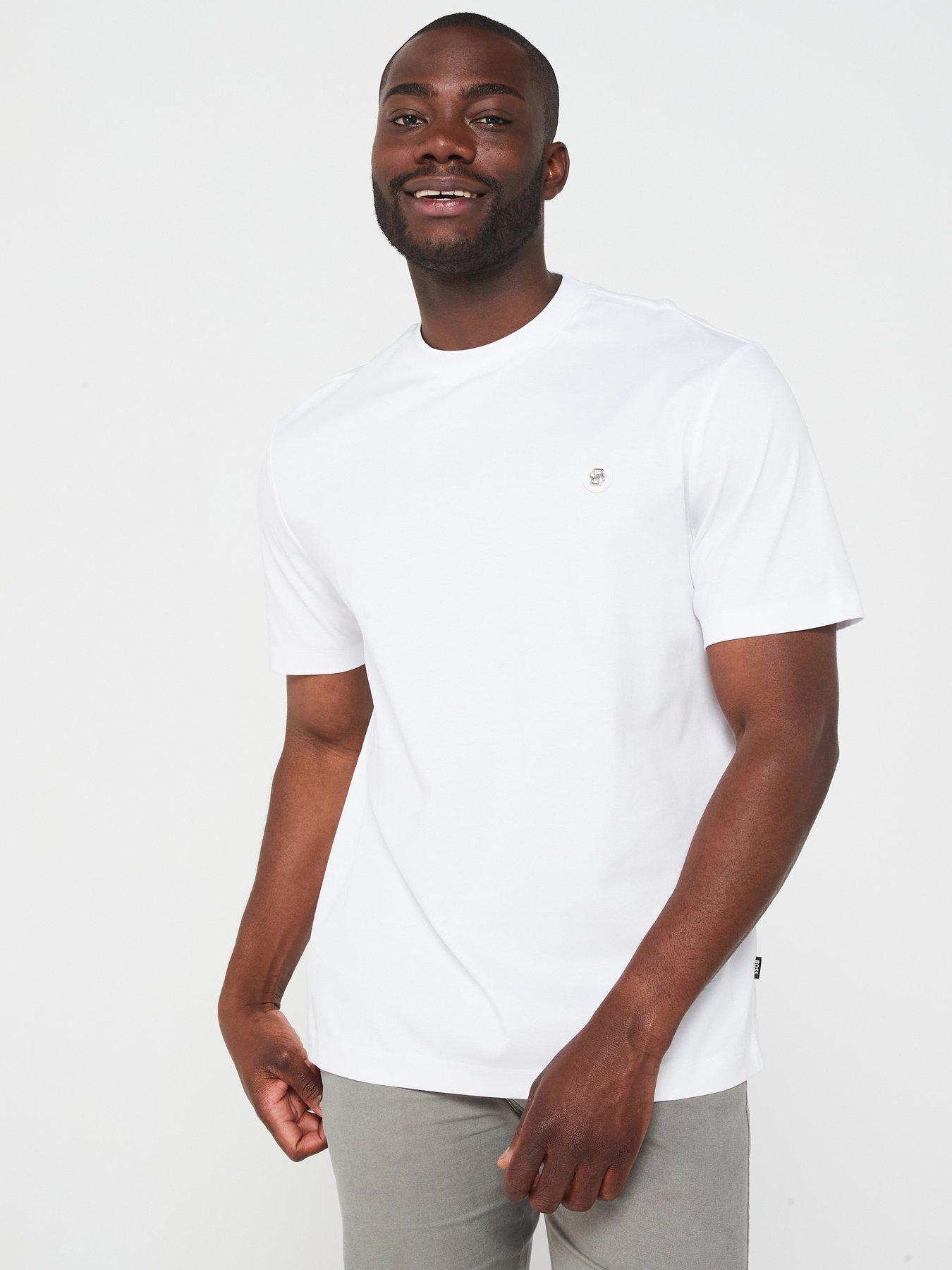 undefined C-Taut 01 Regular Fit Nickel Logo T-Shirt - White