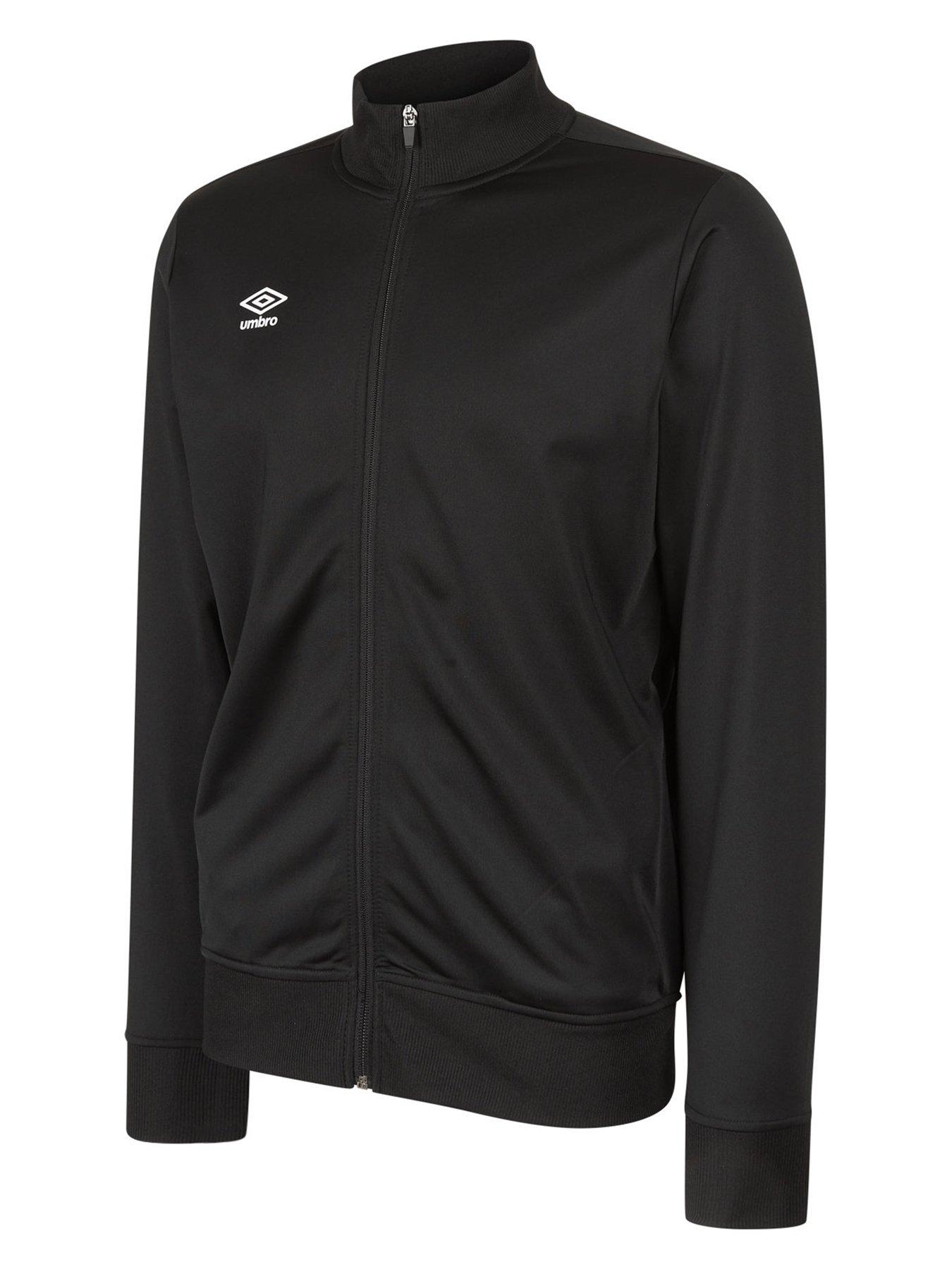 Umbro Mens Track Jacket-black