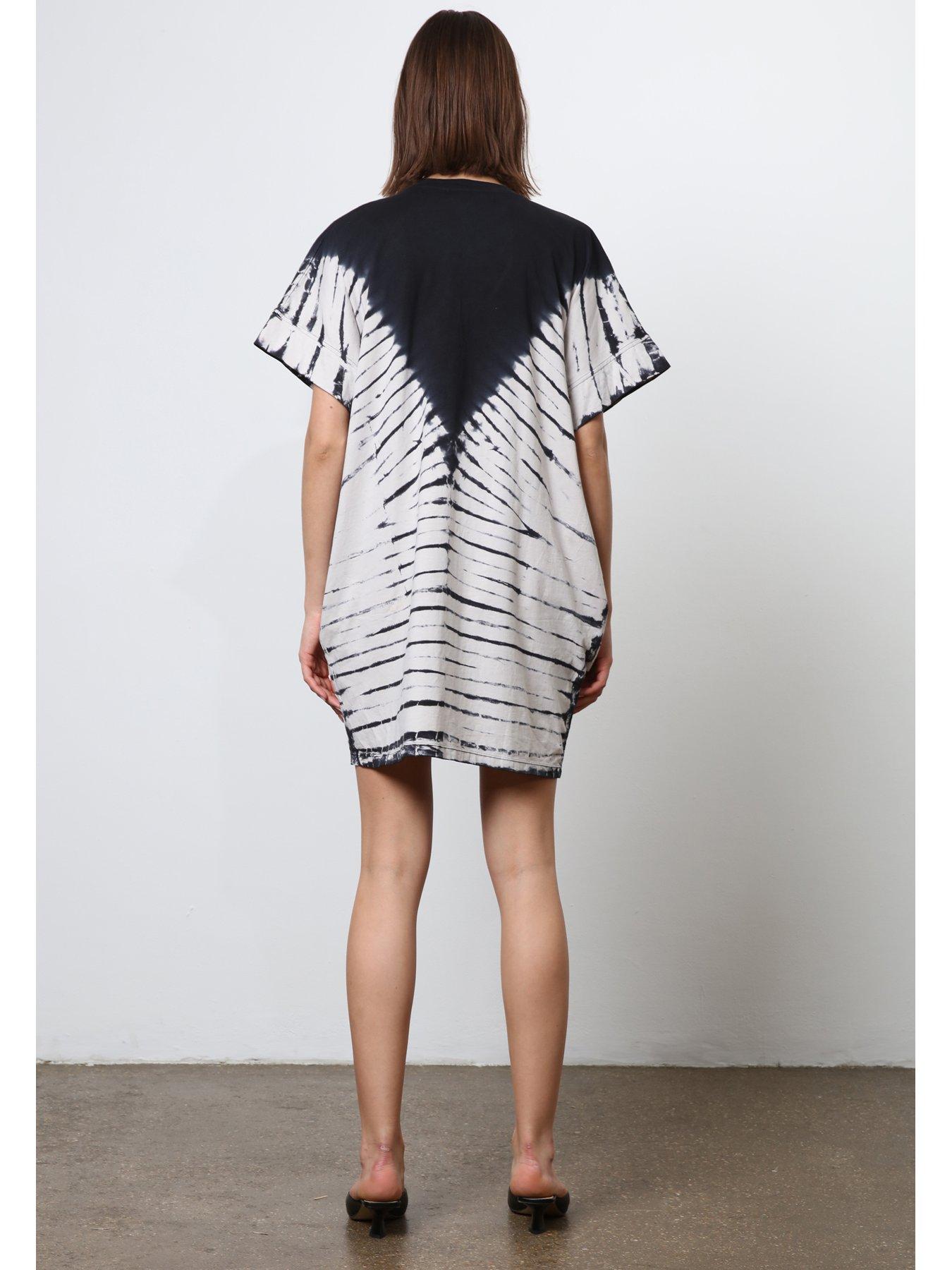 Image 4 of 6 of Religion Oversized Tie Dye Tunic Dress - Multi