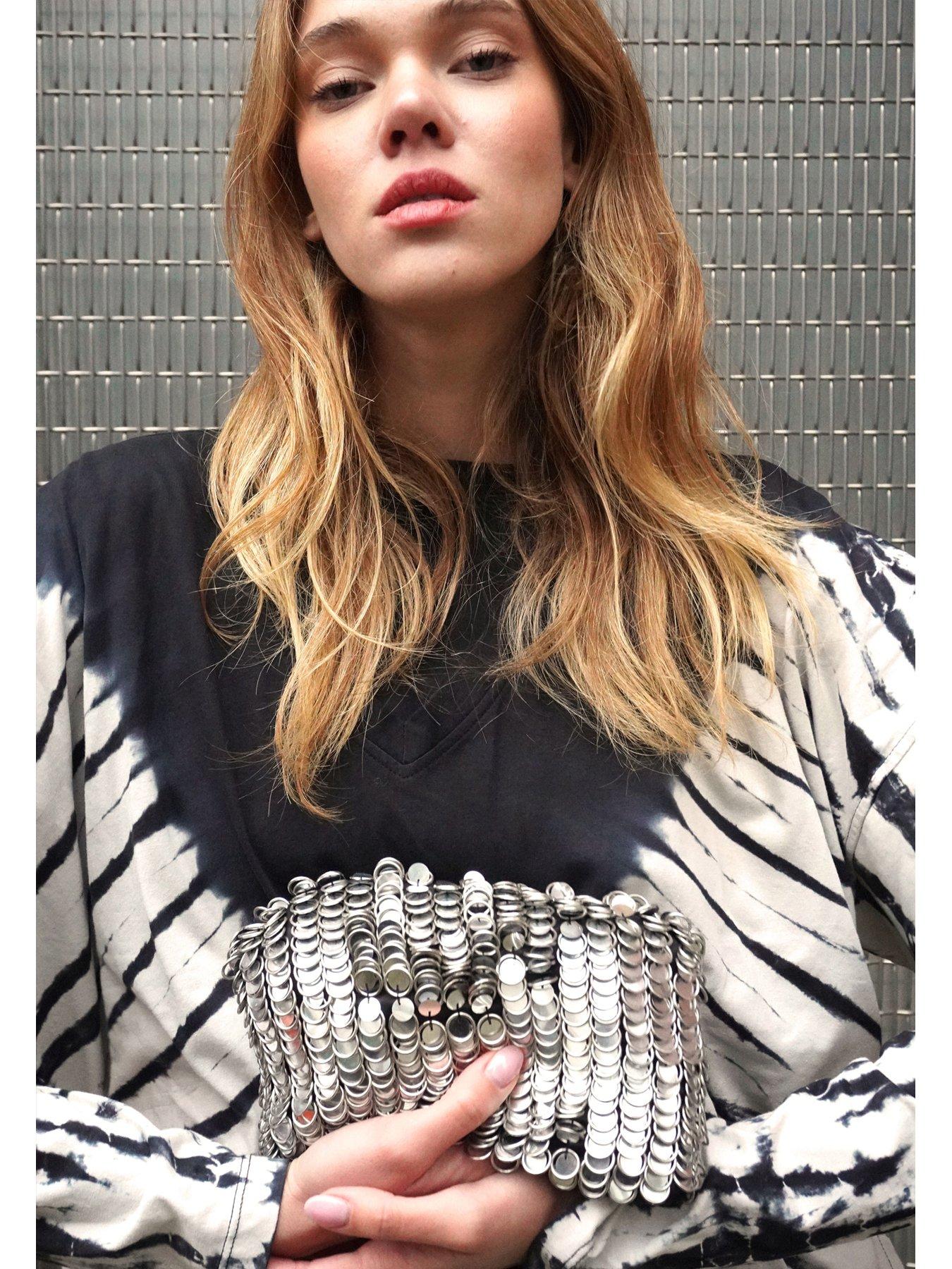 Image 5 of 6 of Religion Oversized Tie Dye Tunic Dress - Multi