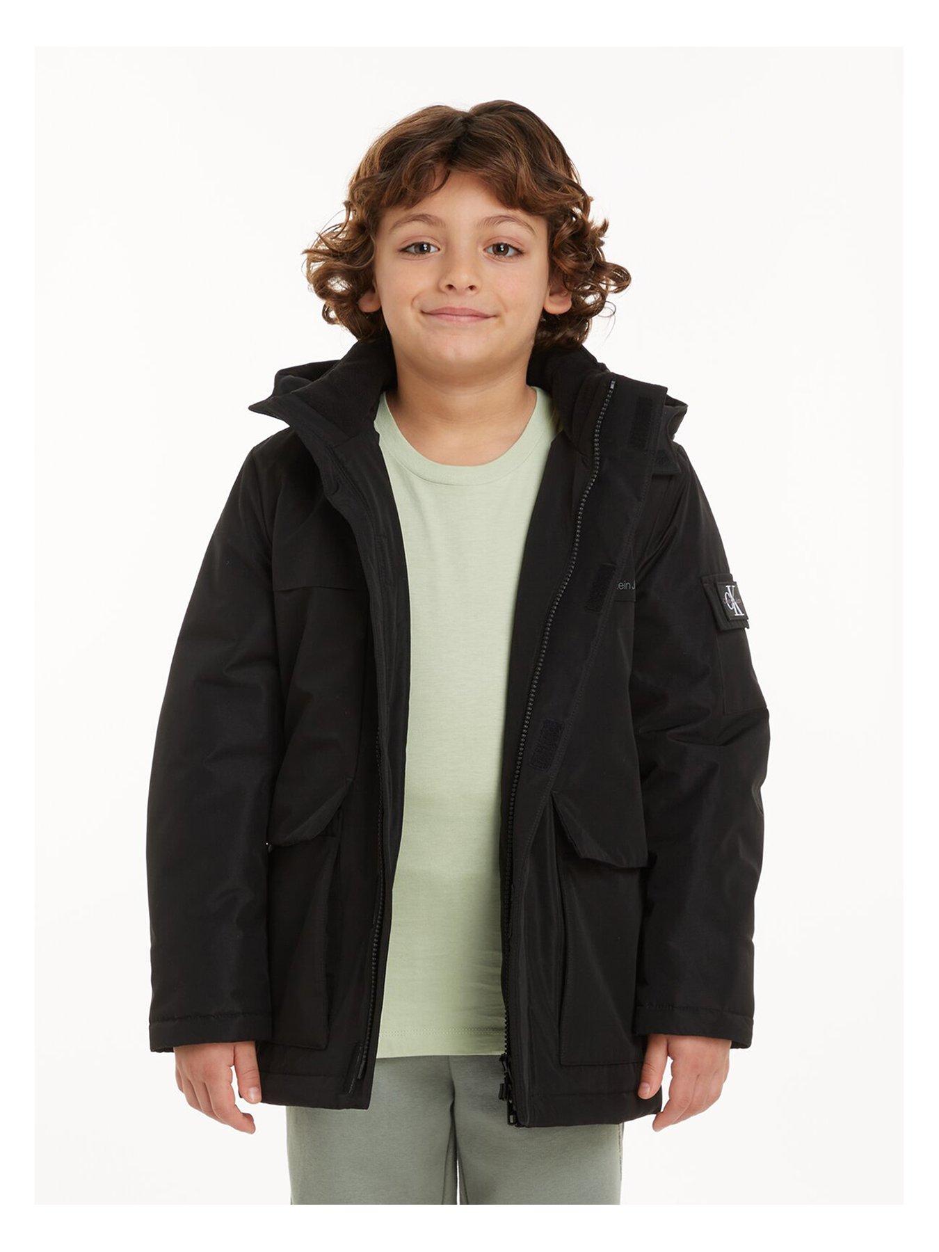 undefined Boys Back To School Jacket - Black