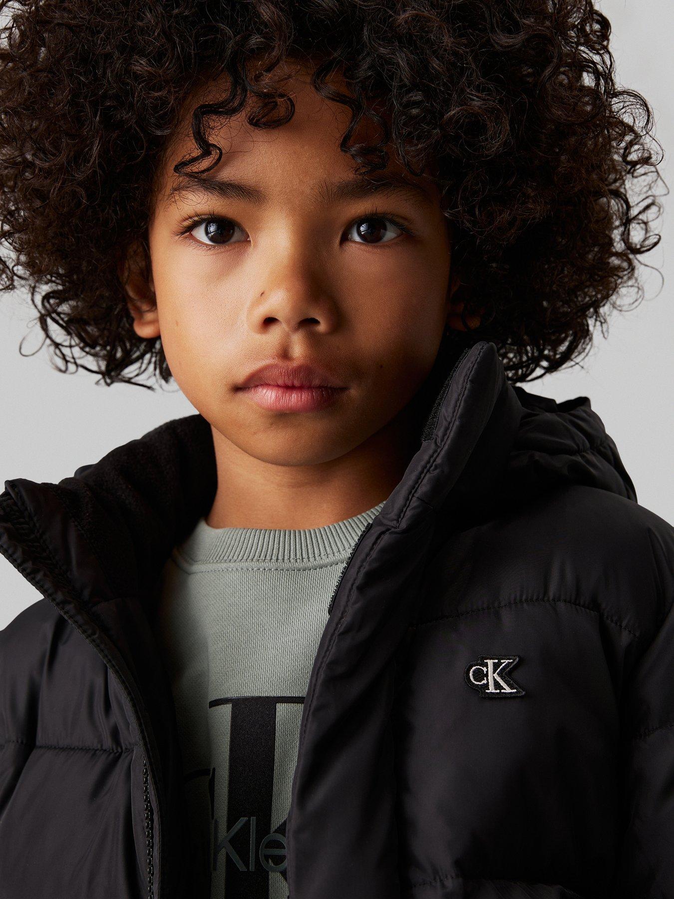 Calvin klein jacket kids deals