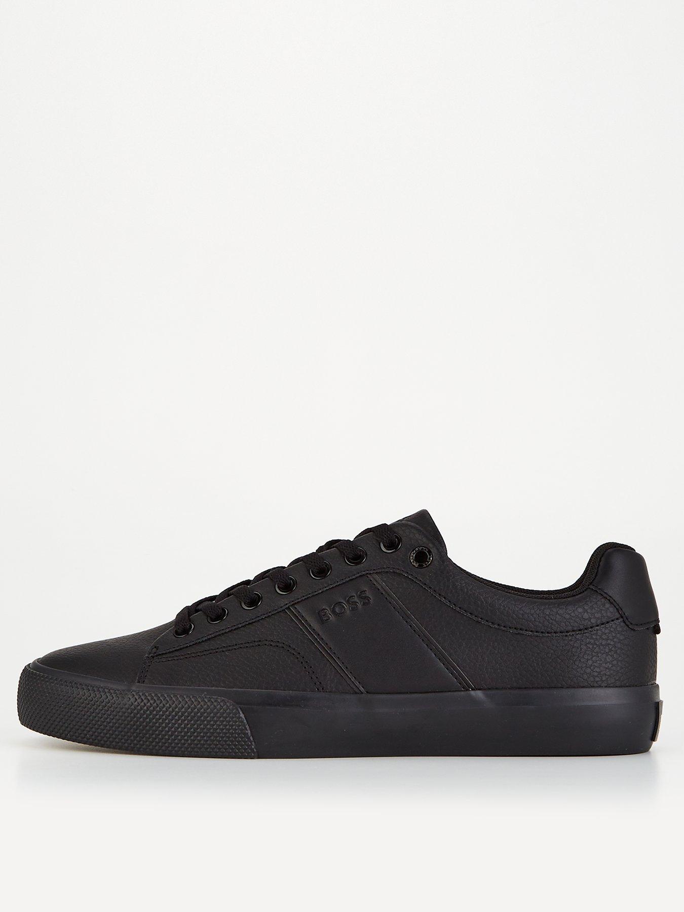 undefined Aiden Pipe Trim Leather Lace Tennis Sneaker
