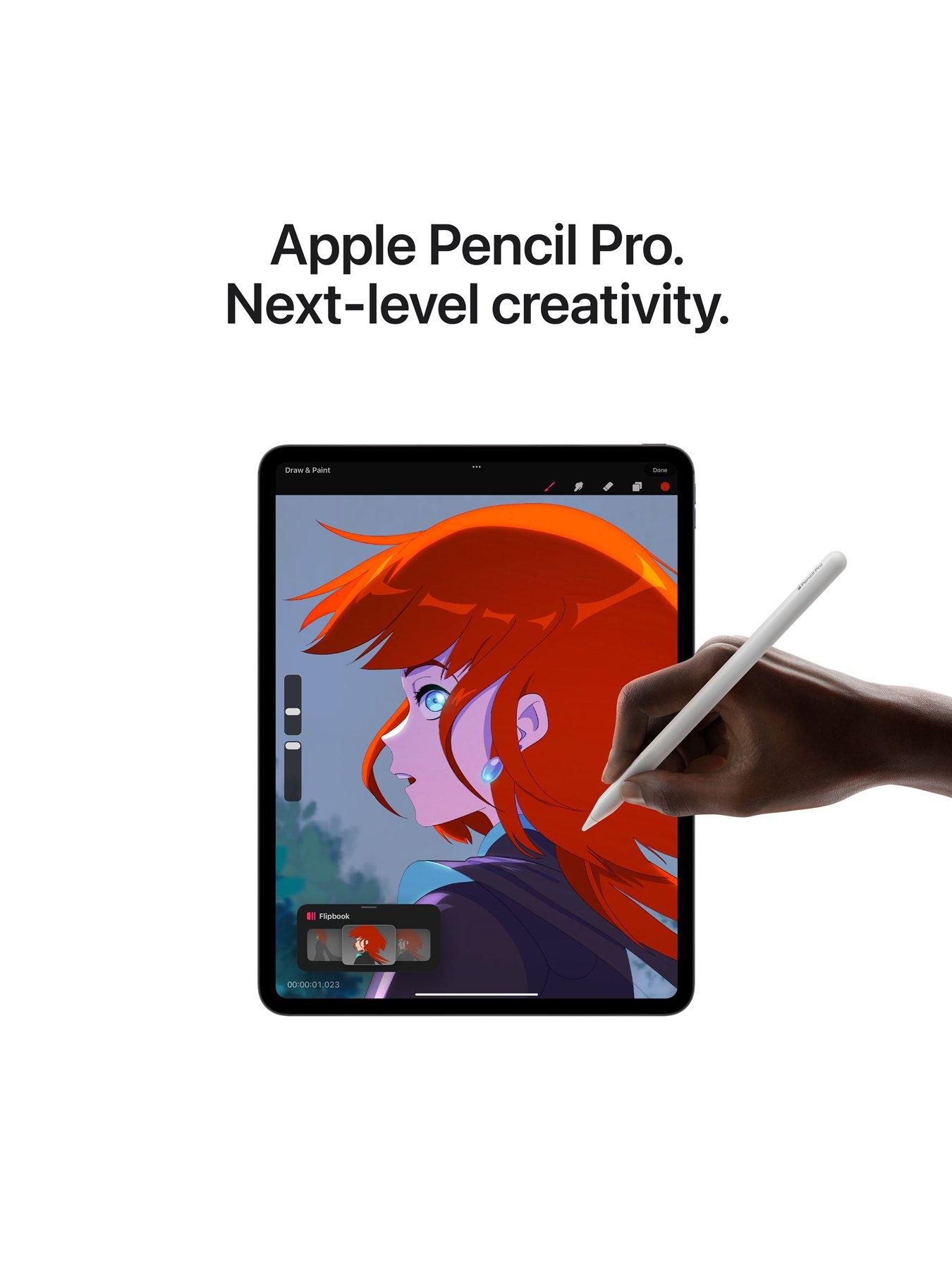 Image 5 of 8 of Apple iPad Pro (M4, 2024) 11-inch, Wi-Fi &amp; Cellular, 256Gb with Standard Glass - Space Black