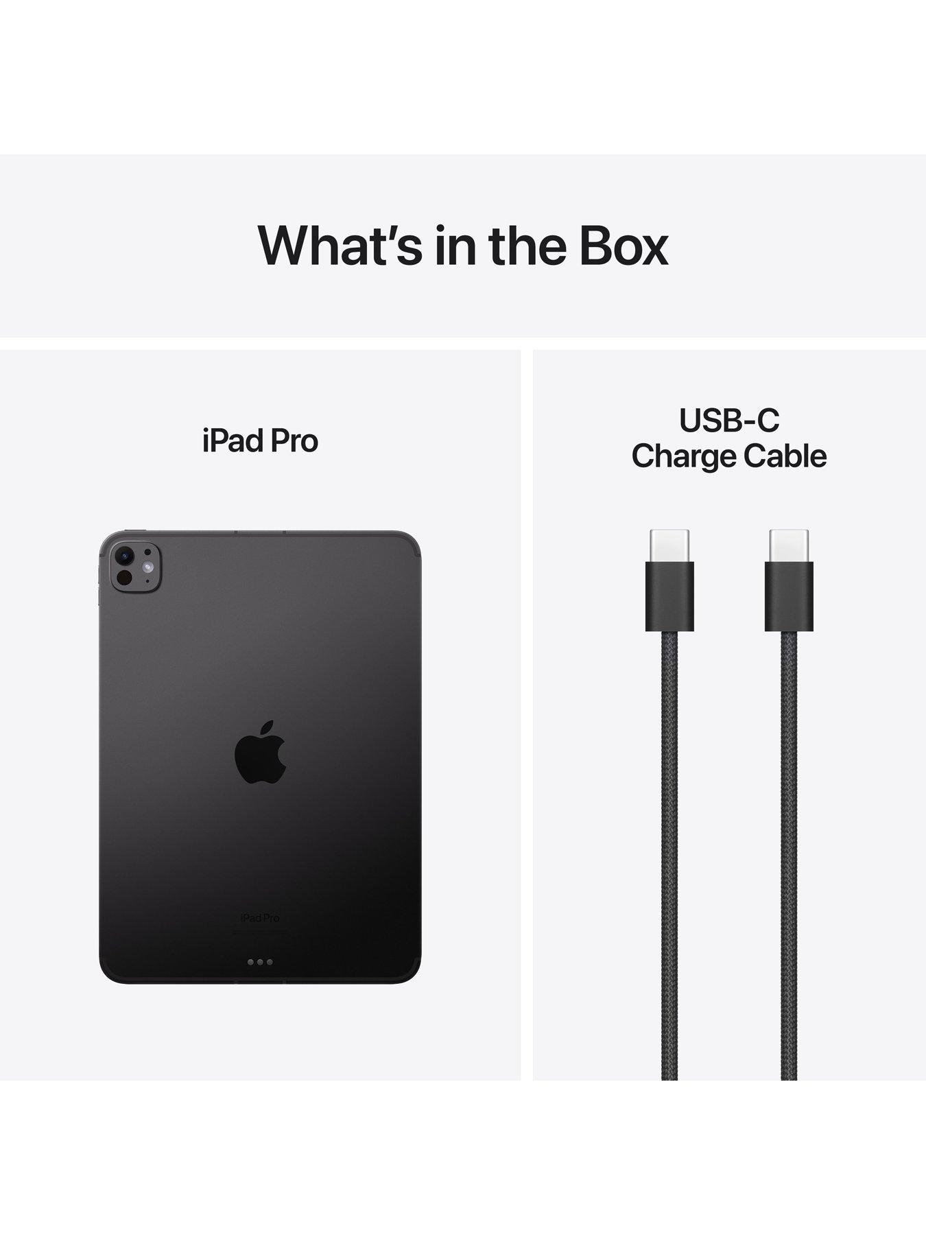Image 7 of 8 of Apple iPad Pro (M4, 2024) 11-inch, Wi-Fi &amp; Cellular, 256Gb with Standard Glass - Space Black