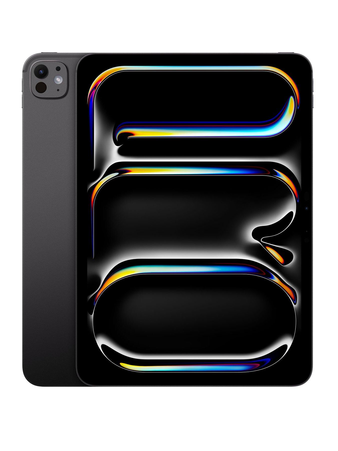 Image 1 of 8 of Apple iPad Pro (M4, 2024) 11-inch, Wi-Fi, 1Tb with Standard Glass - Space Black