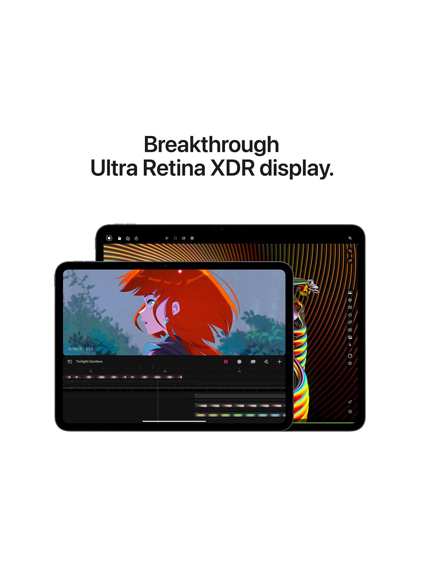 Image 3 of 8 of Apple iPad Pro (M4, 2024) 13 inch, Wi-Fi, 1Tb with Nano-texture Glass - Silver