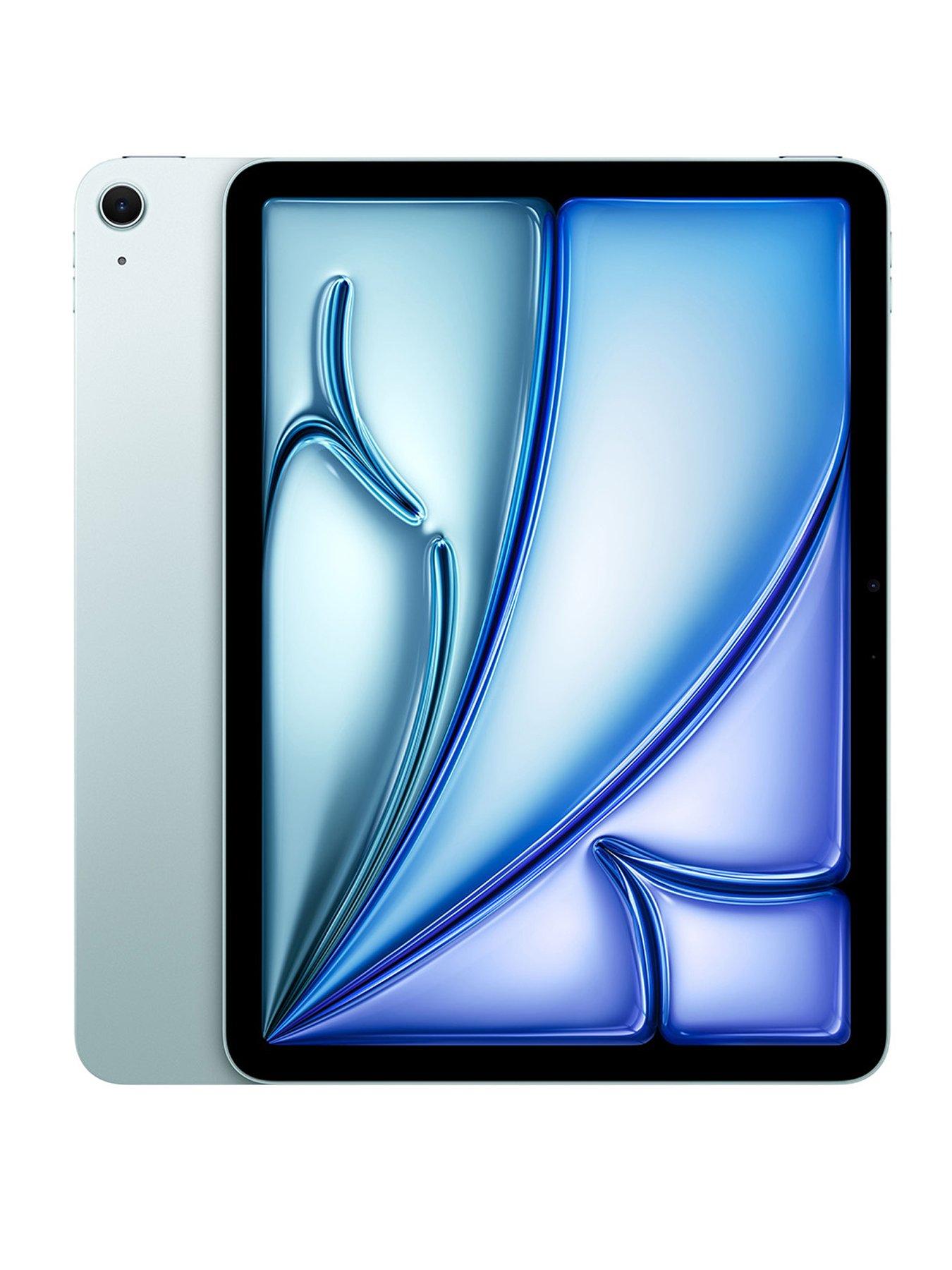 Apple iPad Air (M2, 2024) 13-inch, 256Gb, Wi-Fi - Blue | very.co.uk