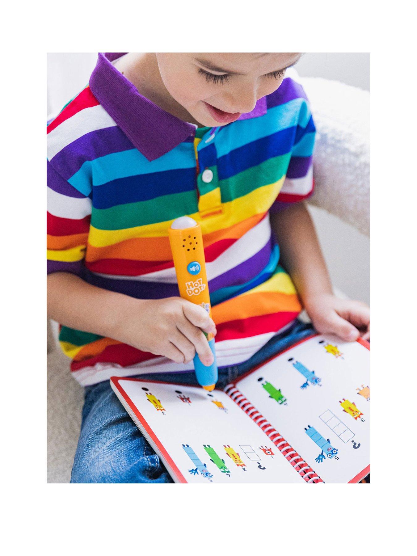 Image 1 of 6 of LEARNING RESOURCES Hot Dots 1-10 Numberblocks Activity Book & Interactive Pen