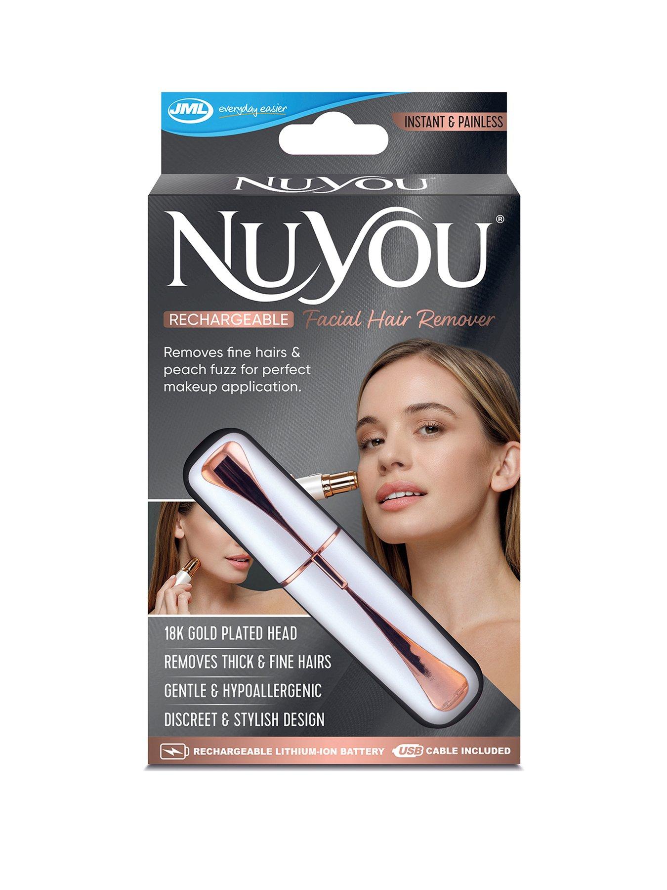 JML Nu You Facial Hair Remover Rechargable very