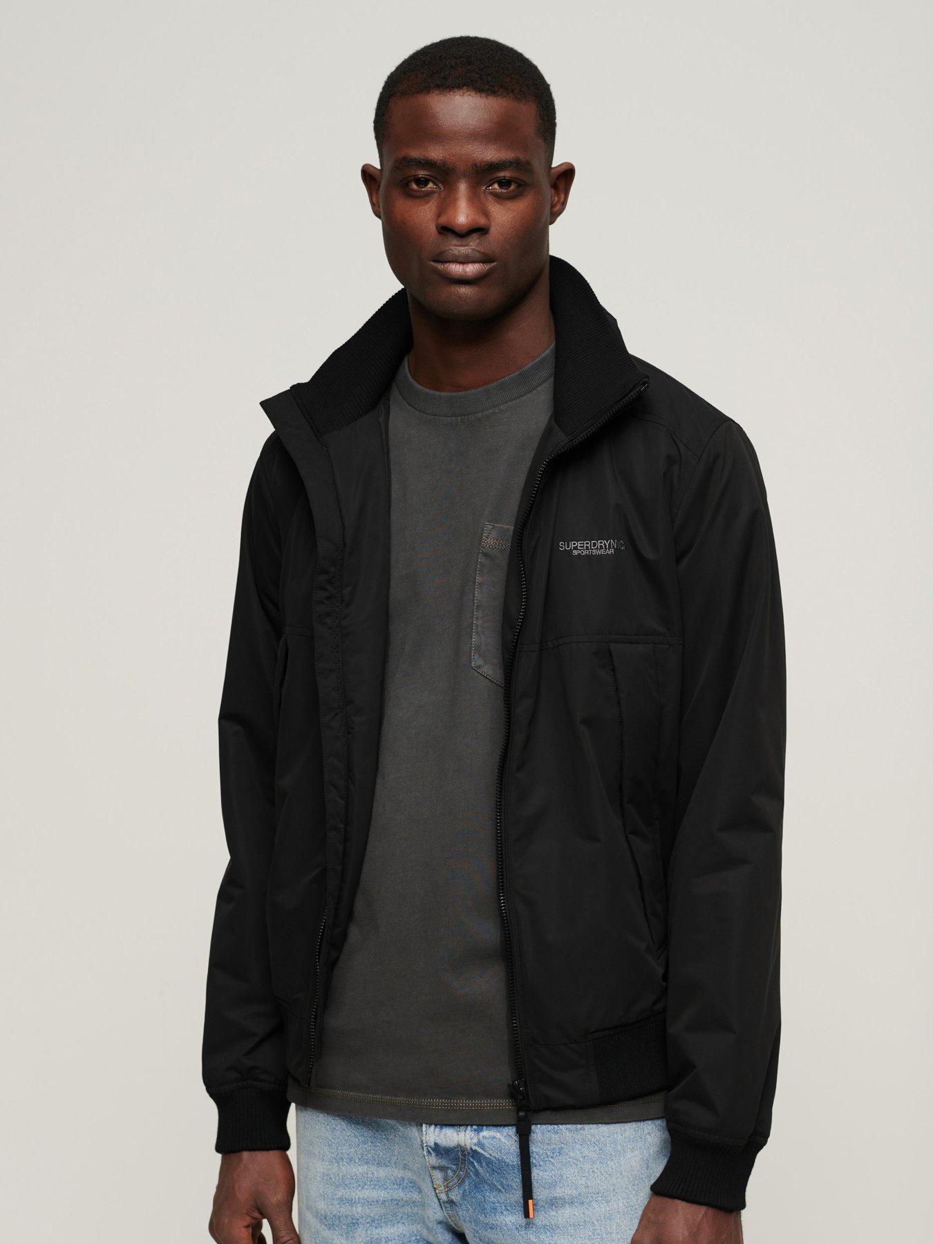 Superdry Academy Clubhouse Jacket Black