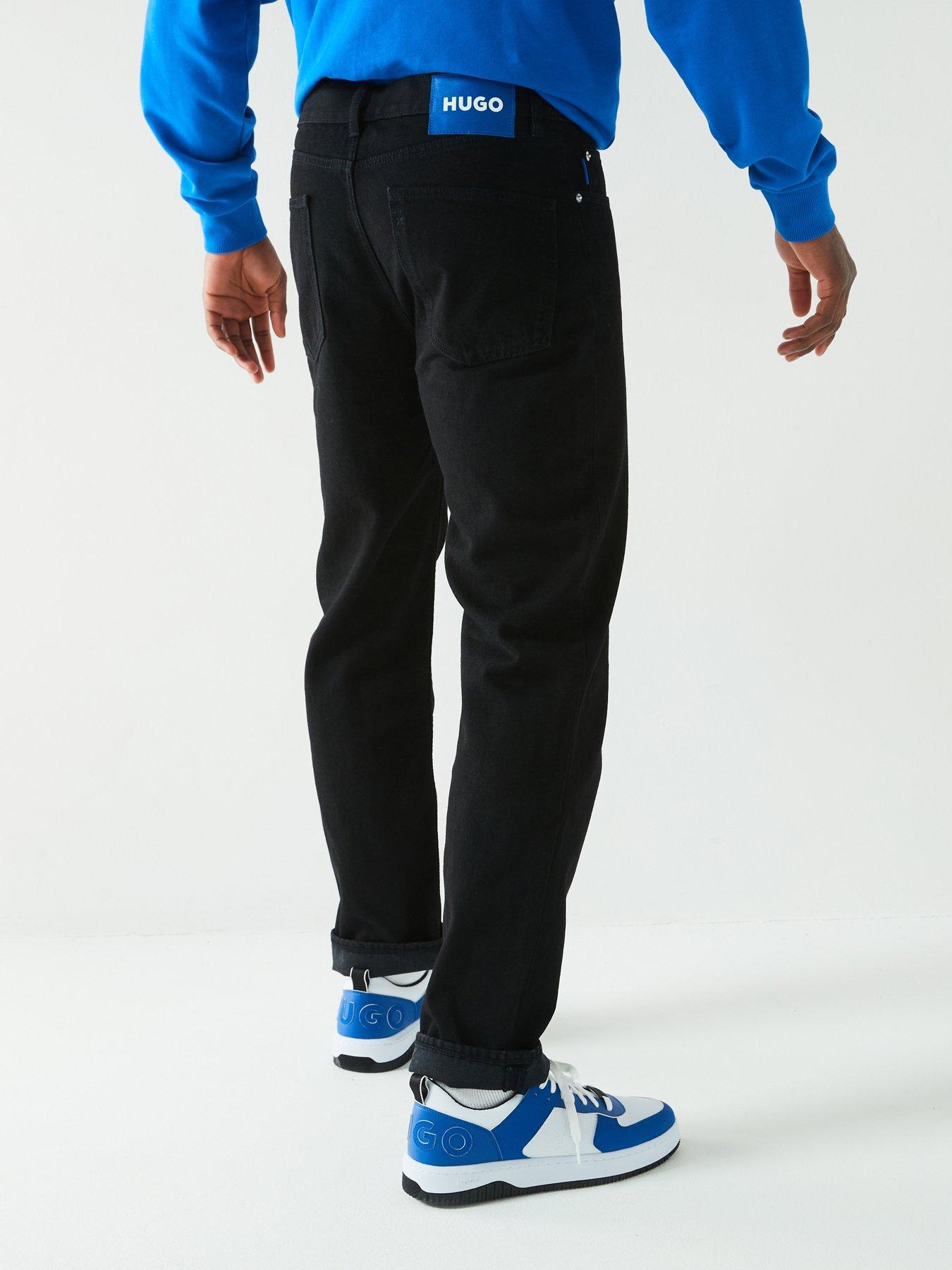 undefined BLUE Jonah Straight Fit Jeans - Black