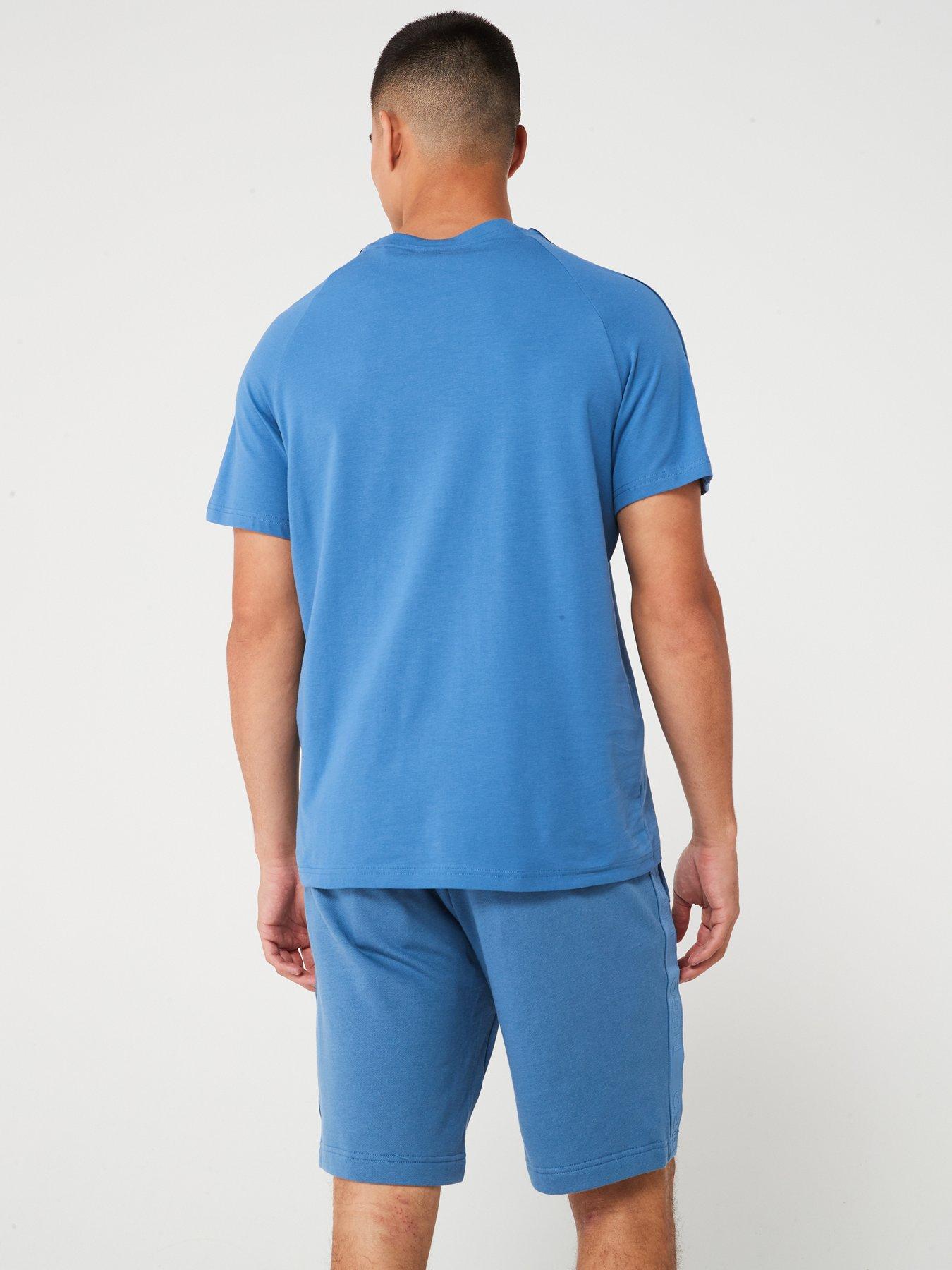 HUGO Dinaya branded collar relaxed fit t-shirt in black | ASOS