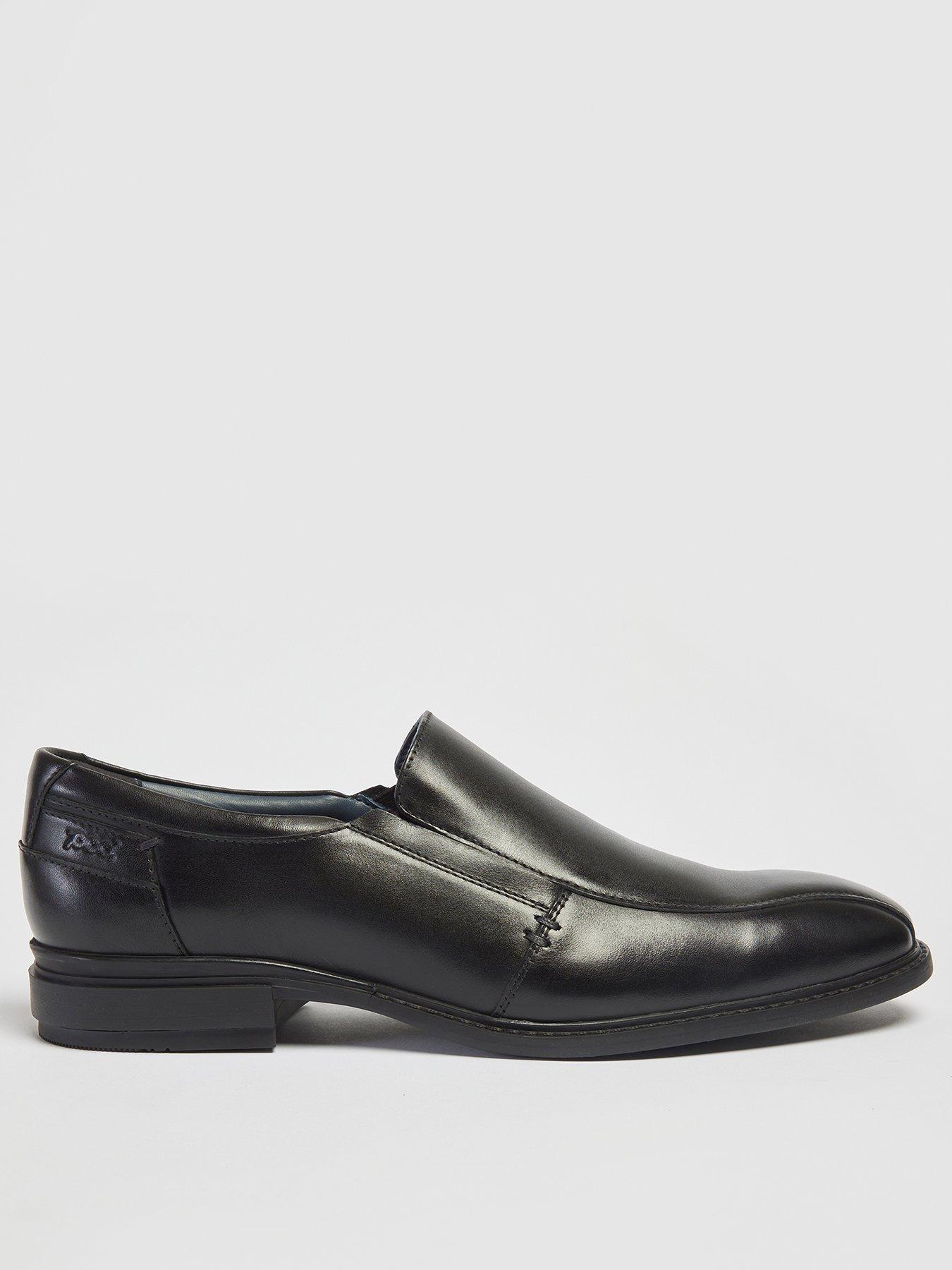 undefined Spear Casual Slip On Shoes - Black