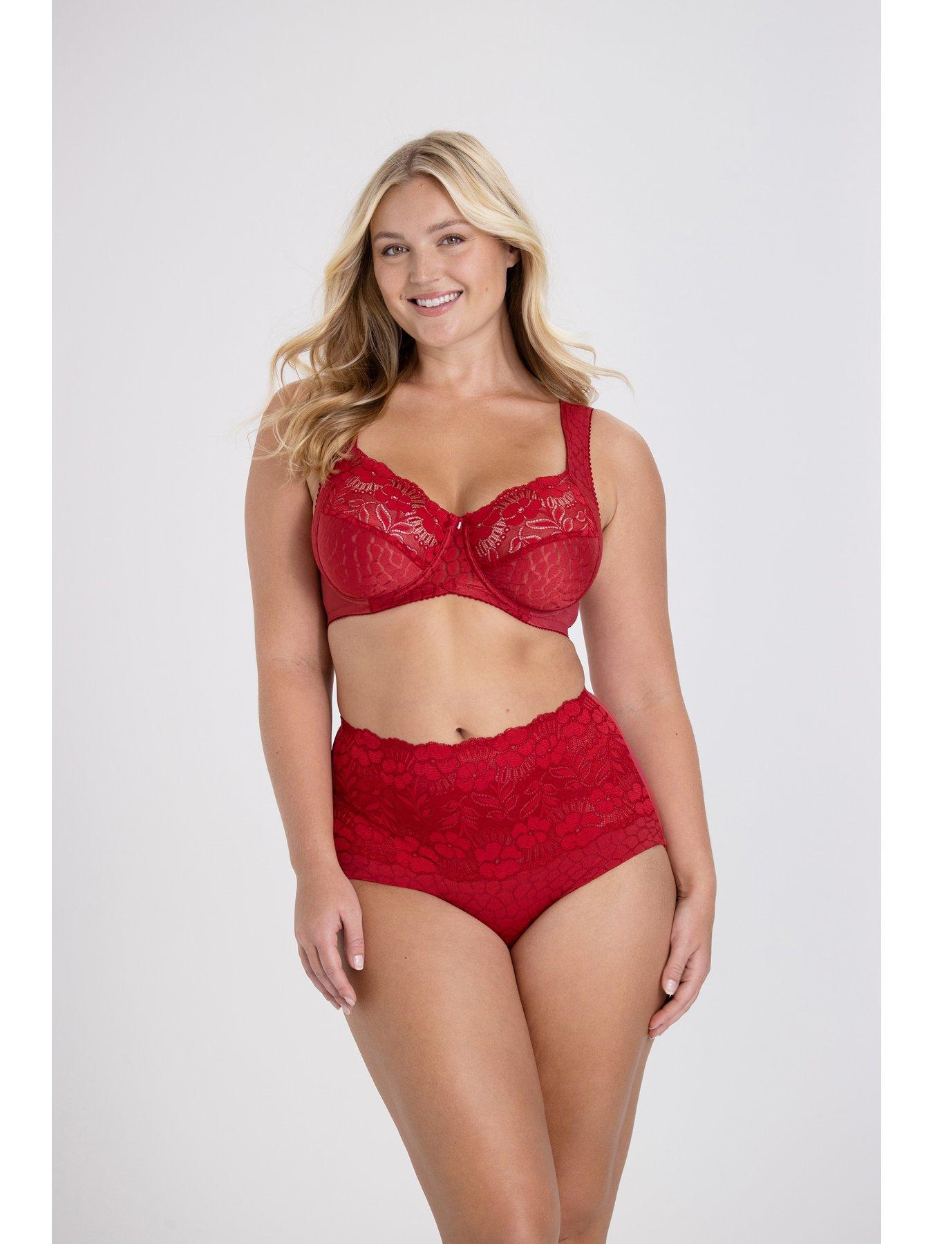 Image 3 of 3 of Miss Mary of Sweden Jacquard &amp; Lace Underwired Bra