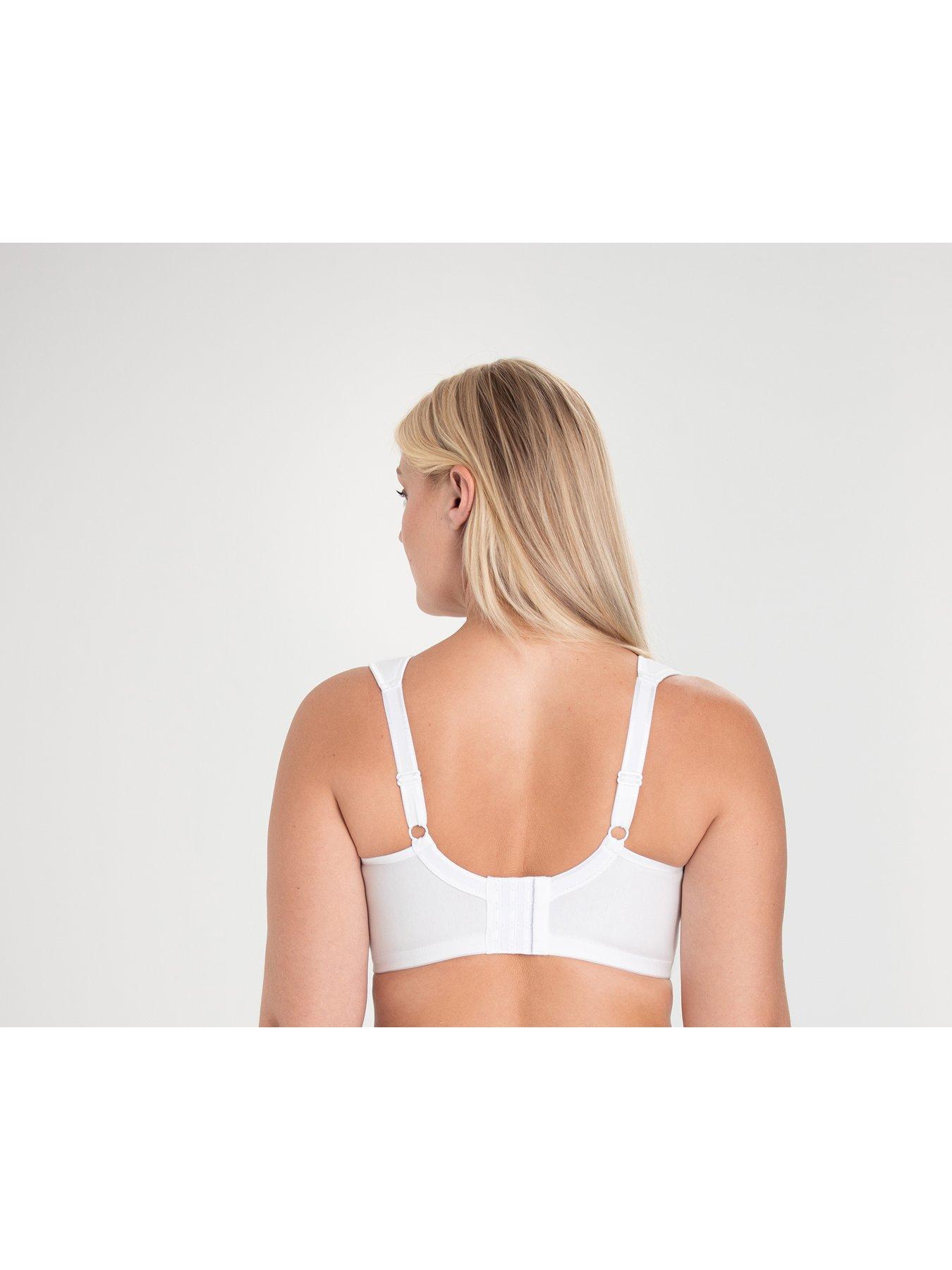 Image 2 of 4 of Miss Mary of Sweden Cotton Divide Non Wired Bra