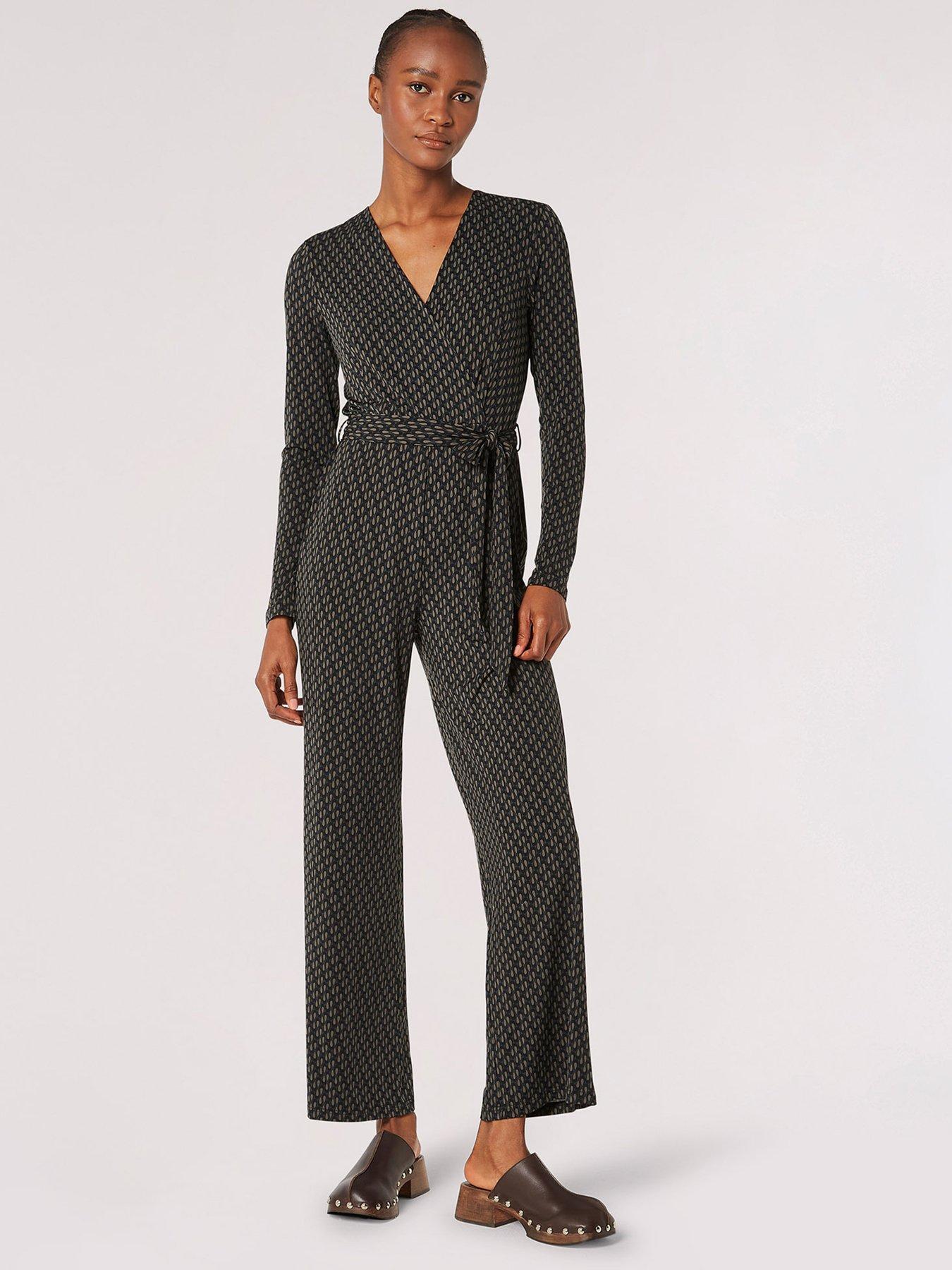 Apricot Mini Teardrop Ity Jumpsuit | Very.co.uk