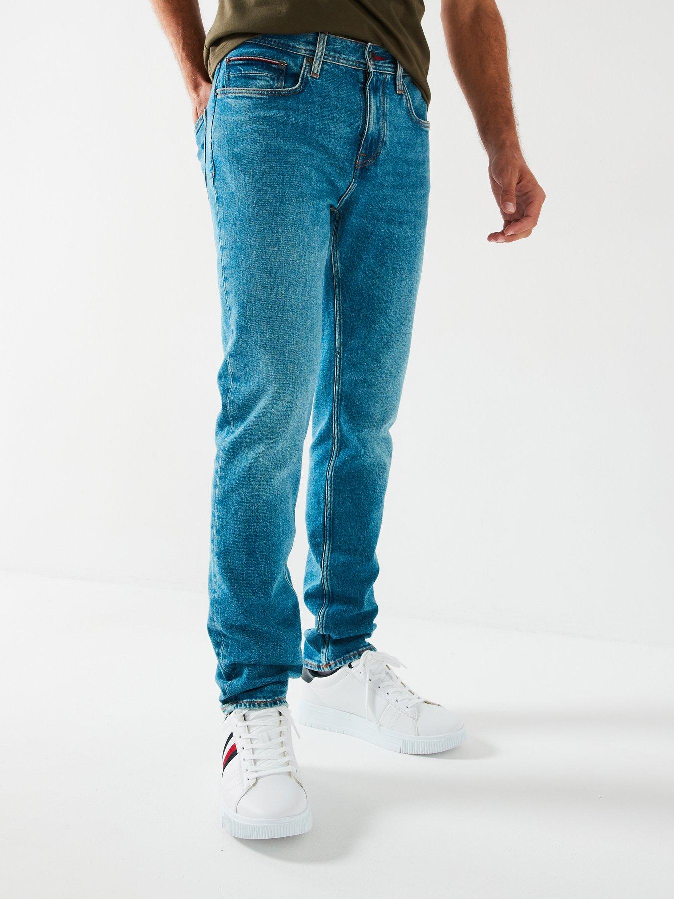 undefined Denton Straight Jeans - Otto Blue