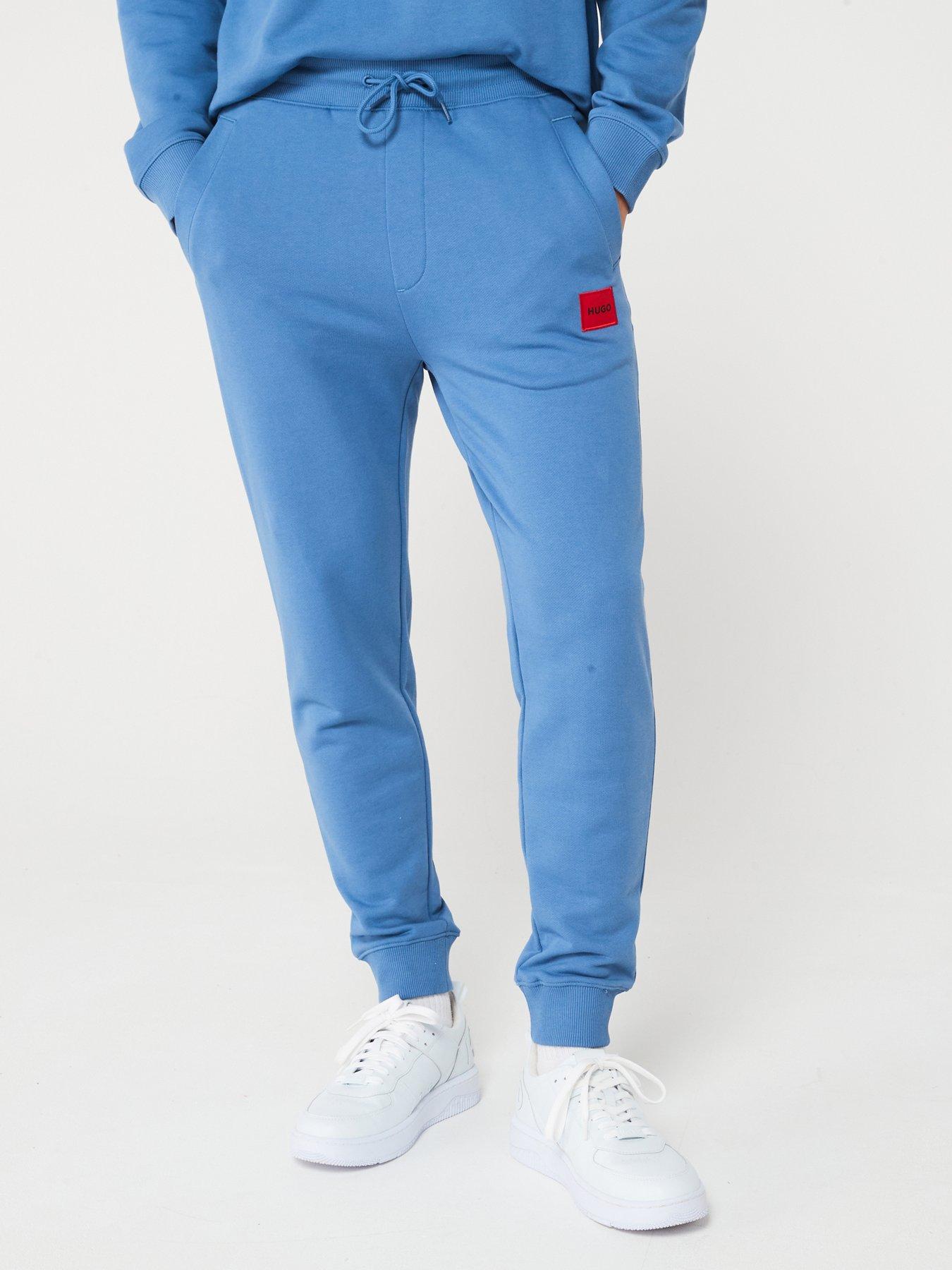 undefined Doak212 Logo Cuff Joggers - Mid Blue