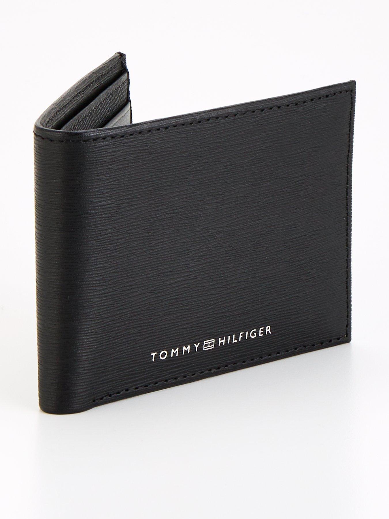 Tommy Hilfiger Tommy Hilfiger Mono Plaque Logo Mini Credit Card Wallet ...