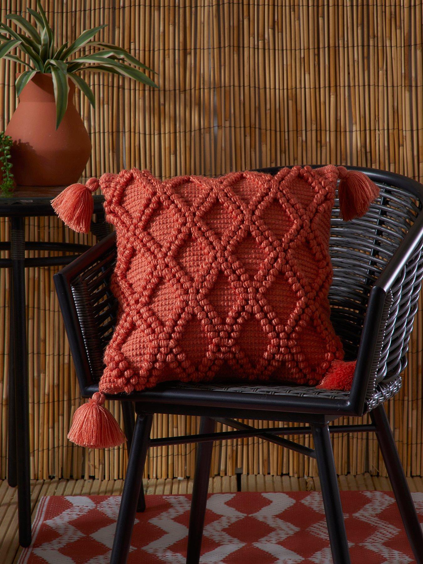 undefined Alda Outdoor Cushion - Terracotta