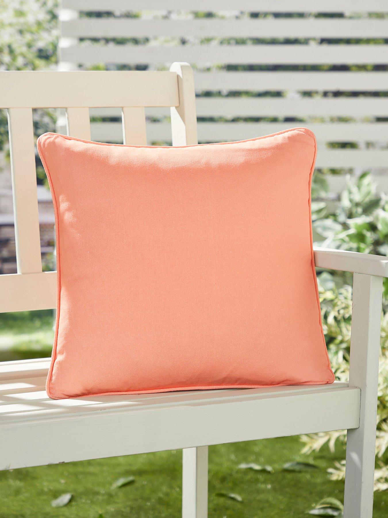 undefined Plain Dye Outdoor Cushion - Orange