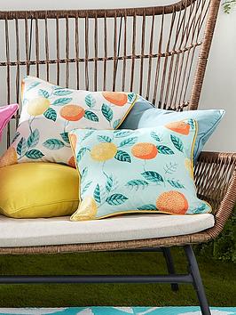 Product photograph of Fusion Botanical Fruits Outdoor Cushion from very.co.uk