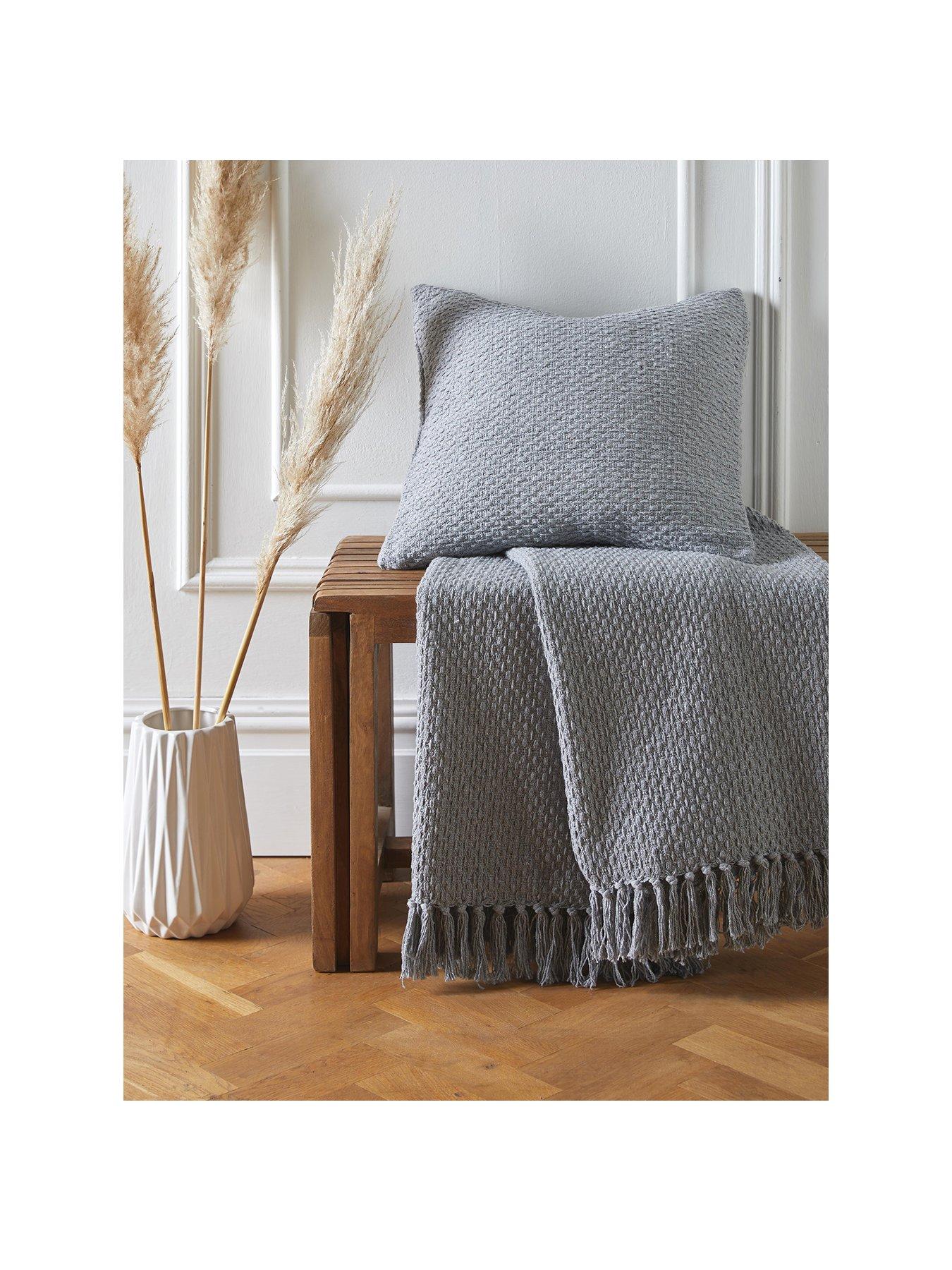 Image 2 of 3 of Drift Home Hayden Throw - Grey