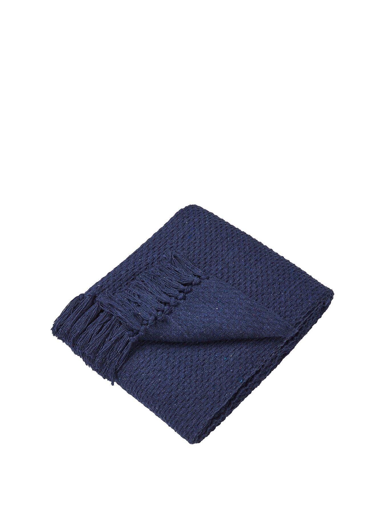 Image 2 of 5 of Drift Home Hayden Throw - Navy