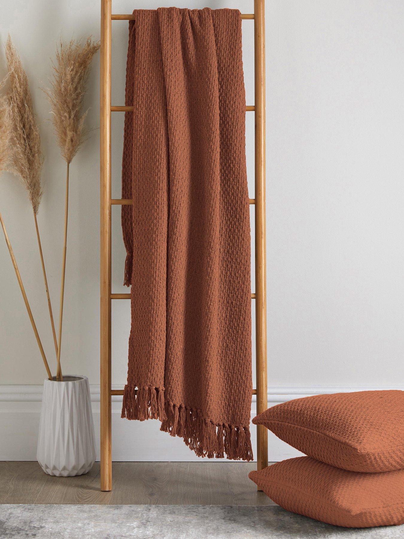 Drift Home Hayden Throw - Terracotta