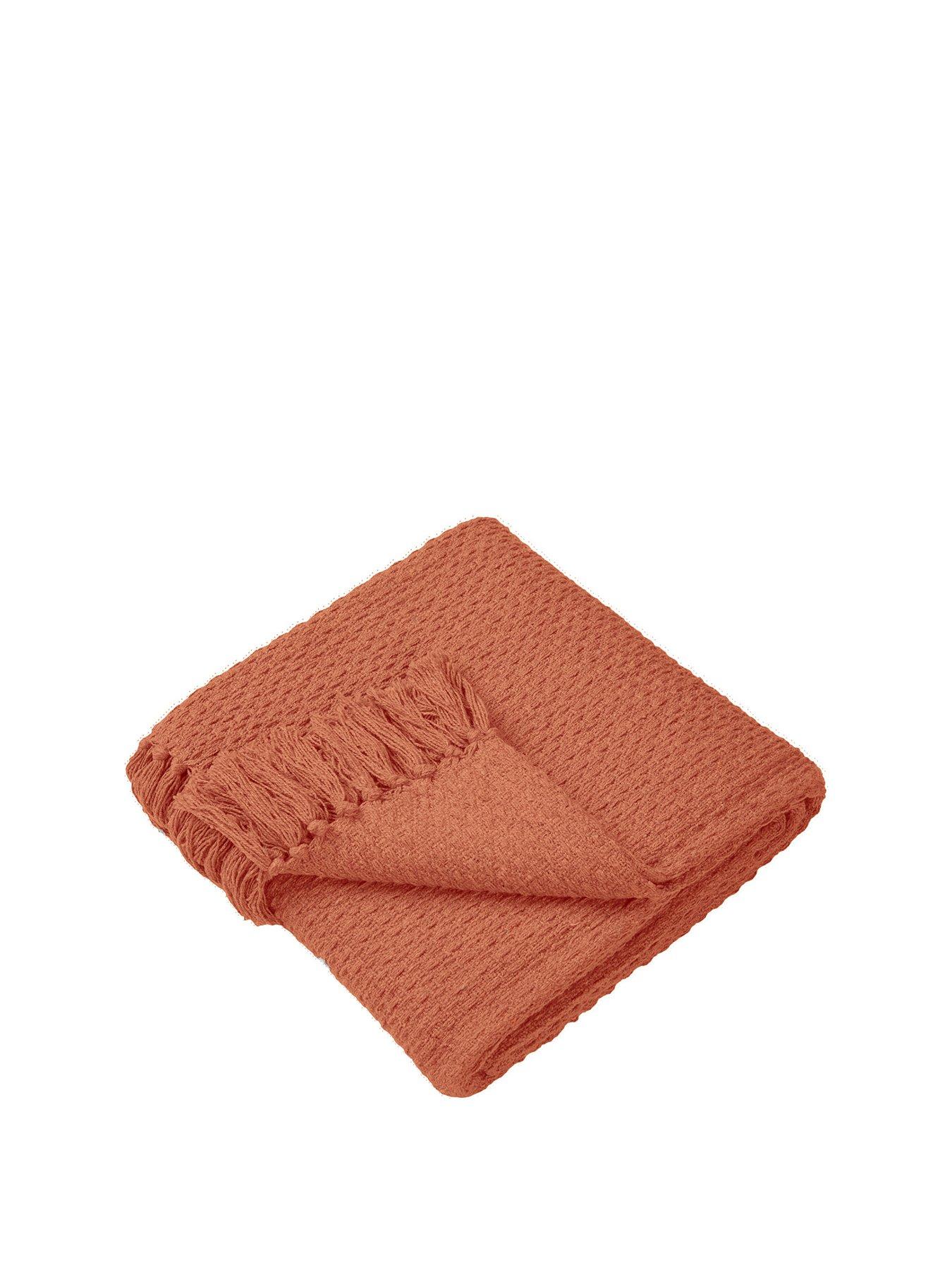 Image 2 of 4 of Drift Home Hayden Throw - Terracotta