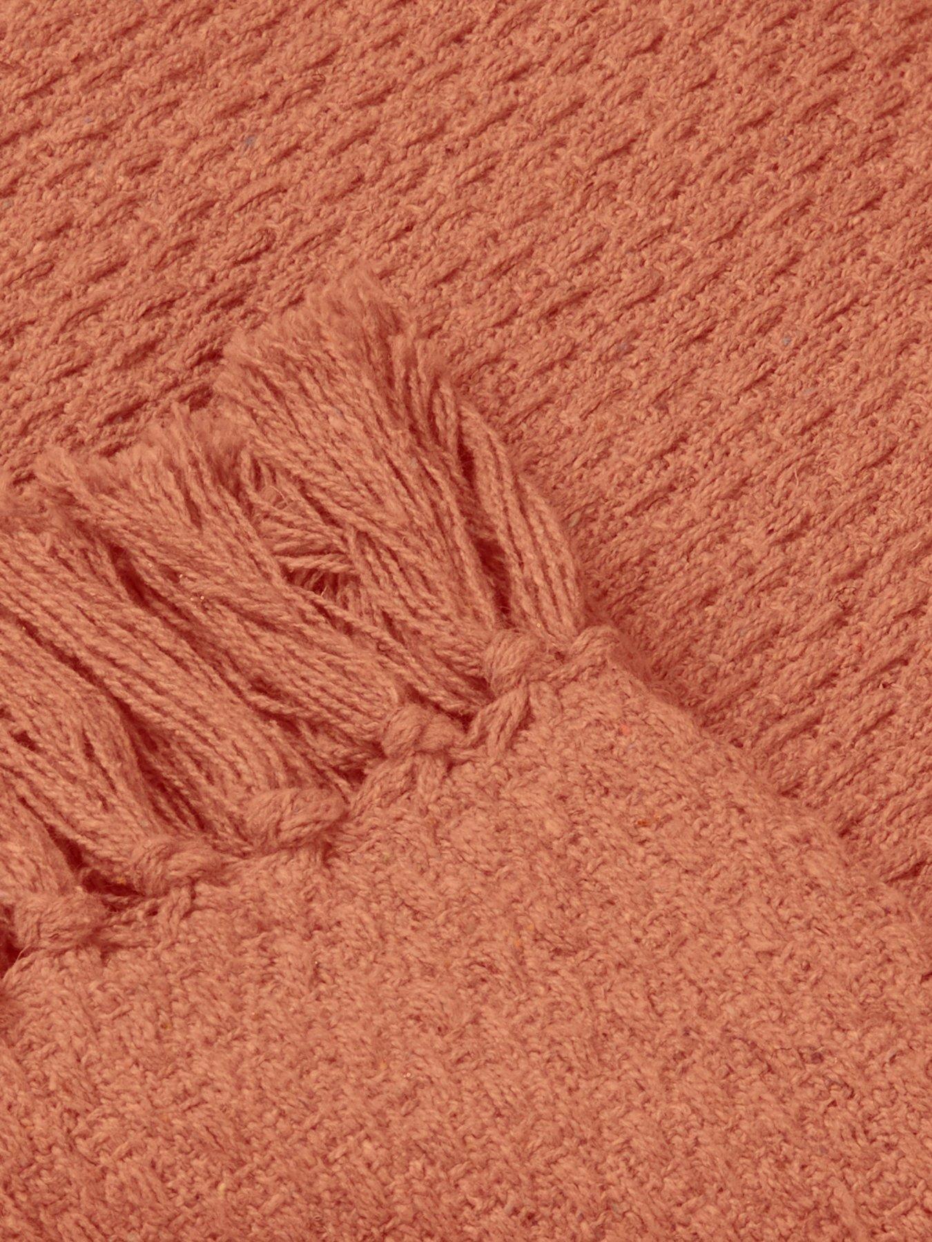Image 3 of 4 of Drift Home Hayden Throw - Terracotta
