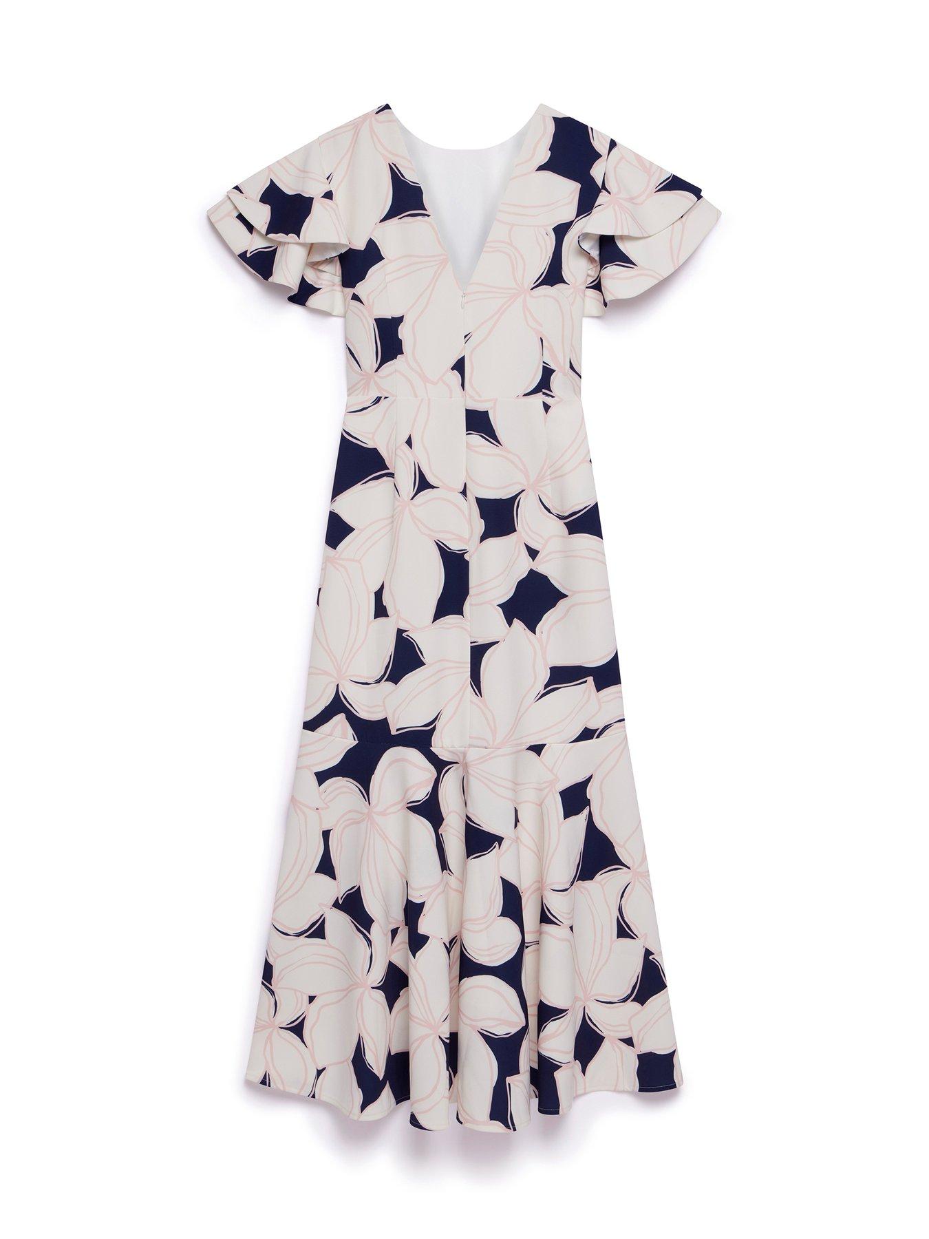 Ramelil Floral Print Midi Dress main image 1