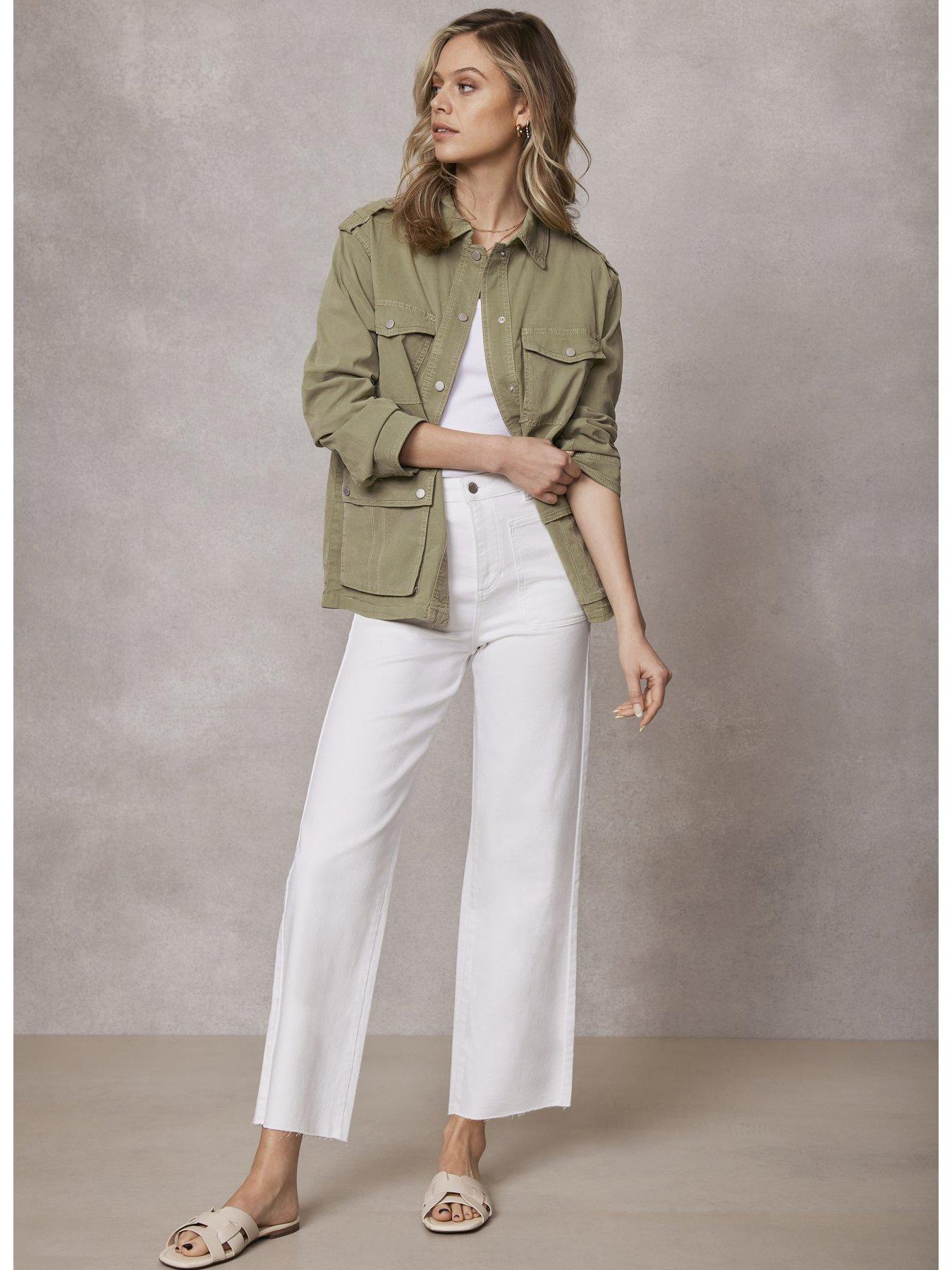 Mint Velvet Pocket Detail Utility Jacket Very